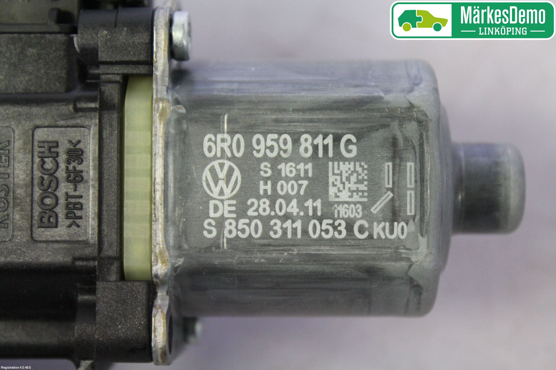 Volkswagen VW POLO 10-17 Vindusheismotor