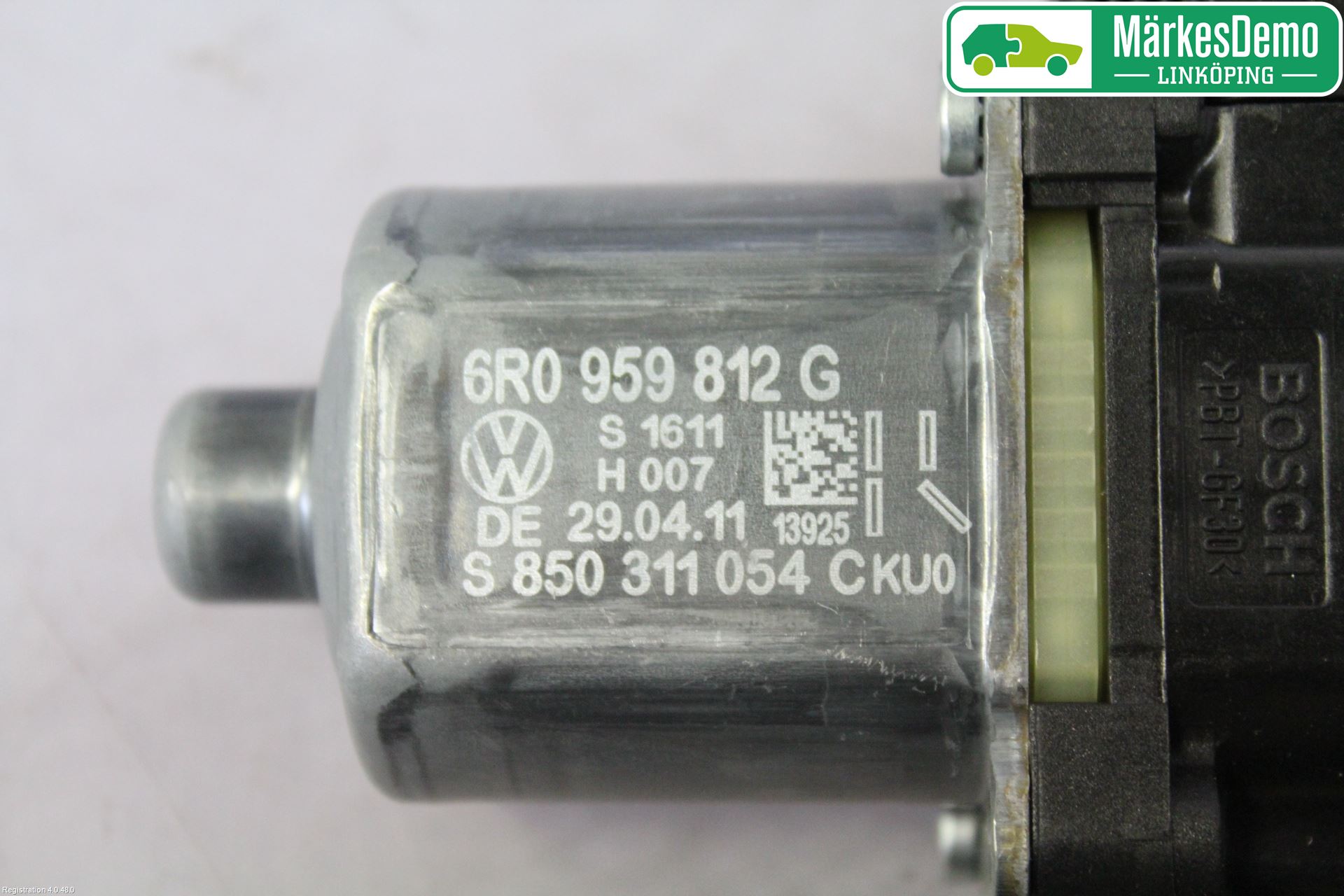 Volkswagen VW POLO 10-17 Vindusheismotor