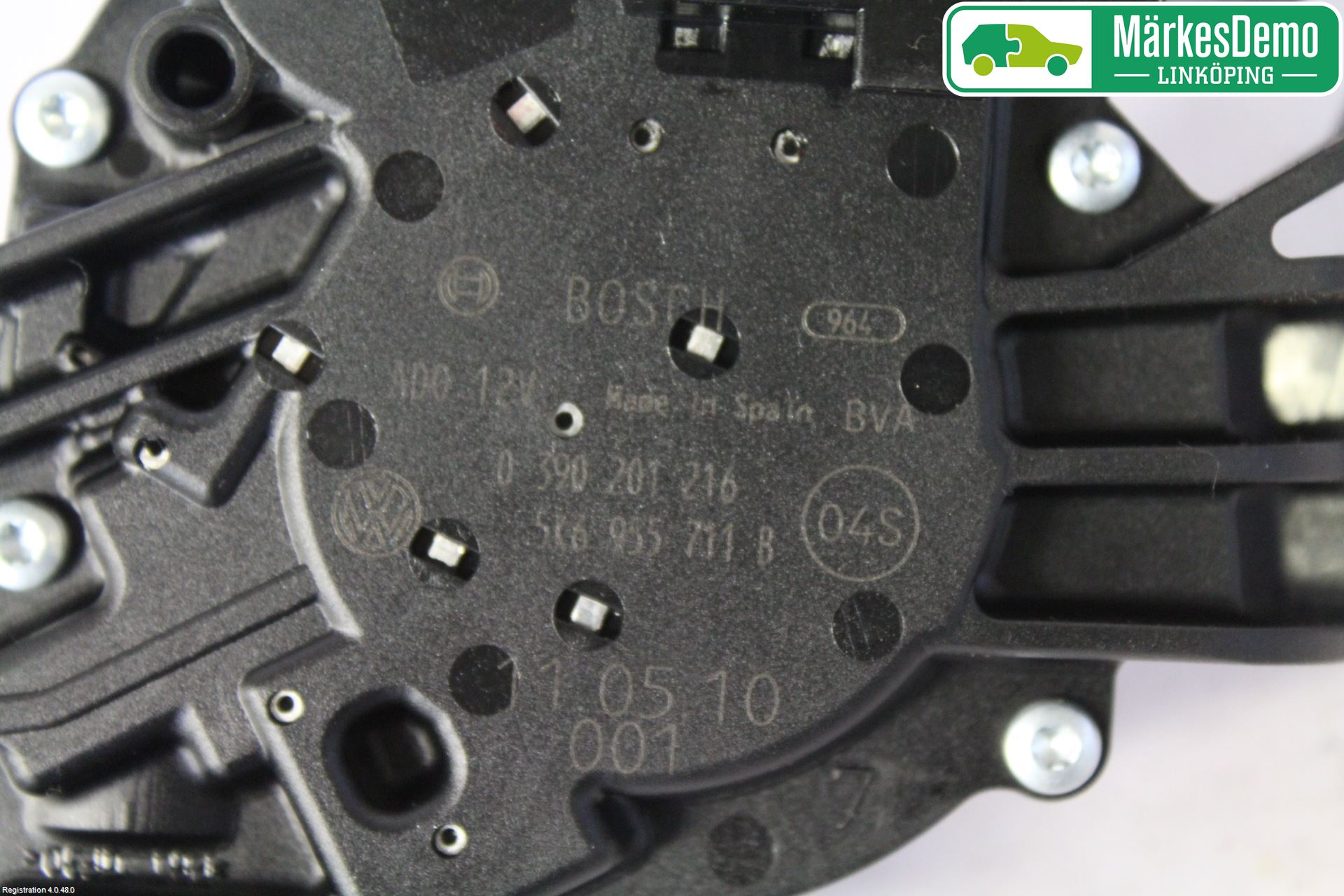 Volkswagen VW POLO 10-17 Viskermotor Bakluke