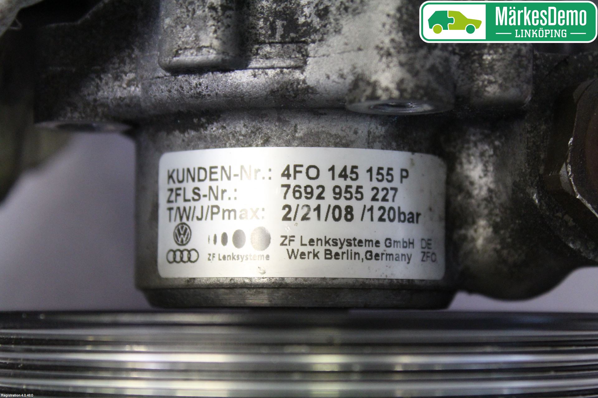 Audi A6/S6     05-11 Servo Pumpe