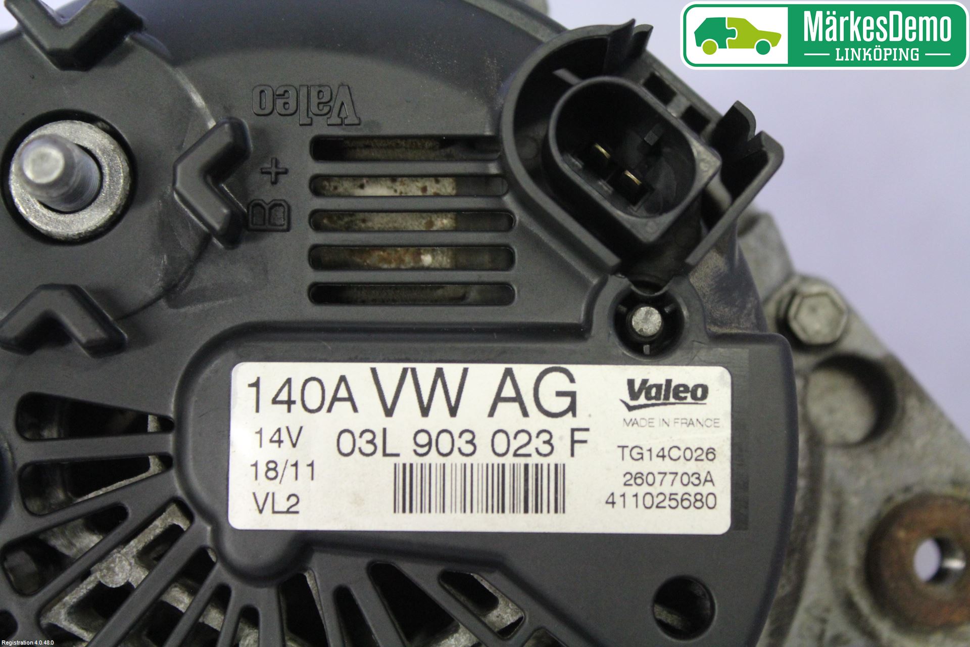 Volkswagen VW POLO 10-17 Dynamo