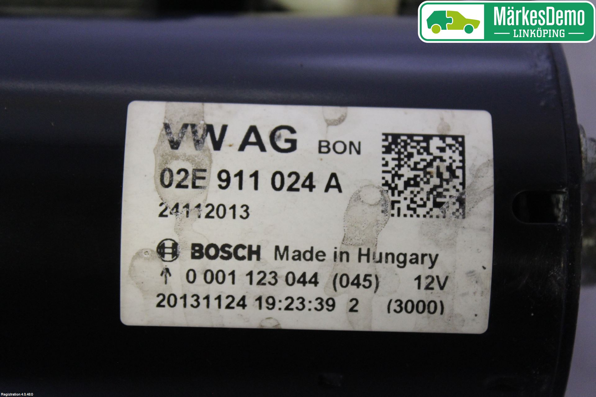 Volkswagen VW CADDY 11-15 Startmotor Diesel