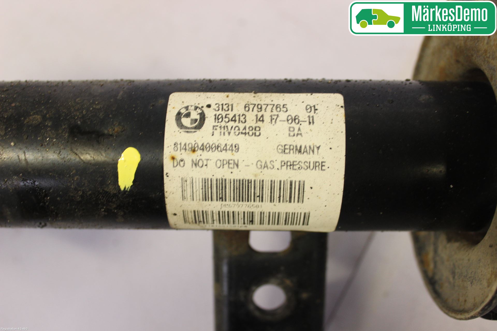 BMW 5 F10/F11/F18 09-17 Fjærbein Foran Venstre