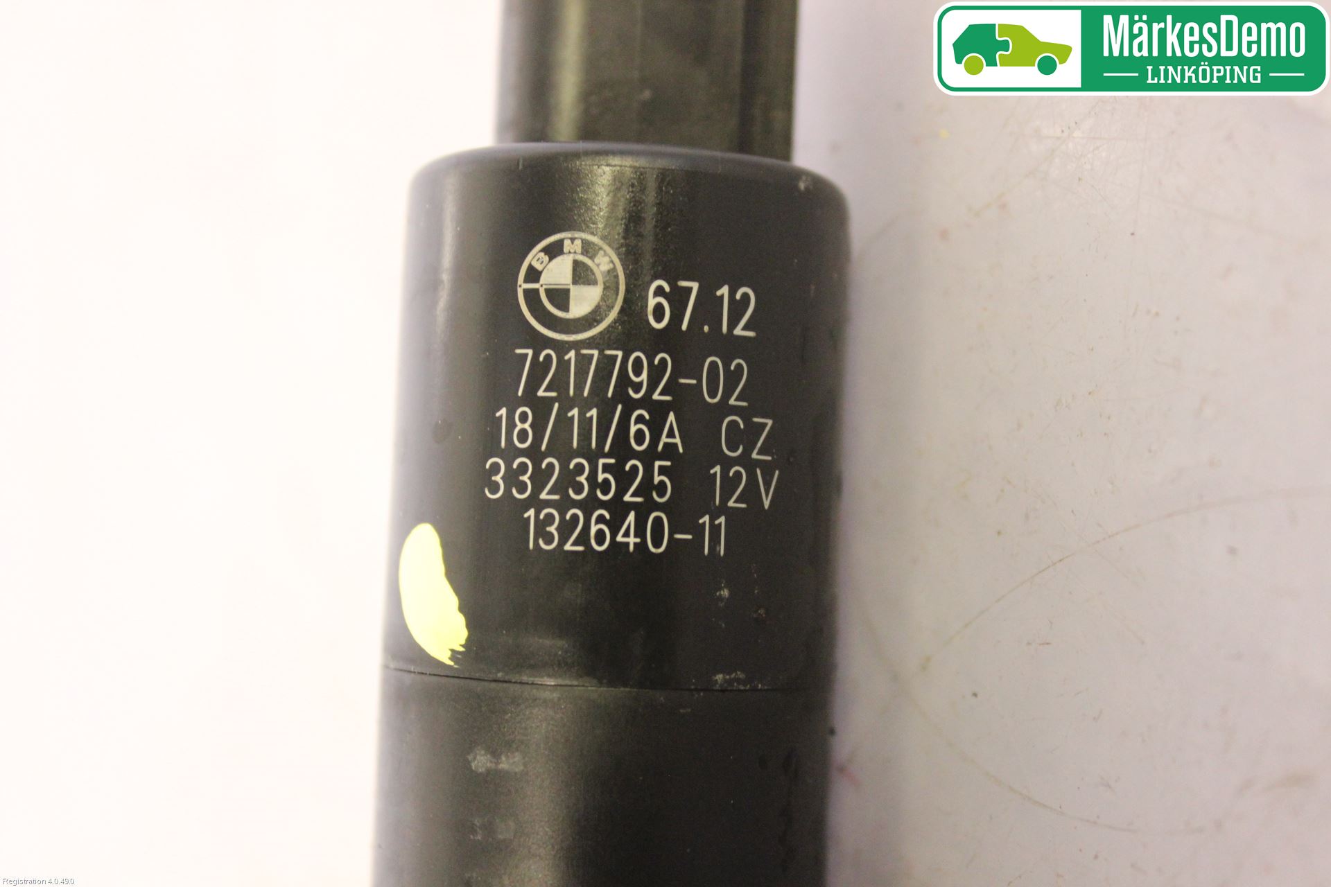 BMW 5 F10/F11/F18 09-17 Spylerpumpe Høytrykk