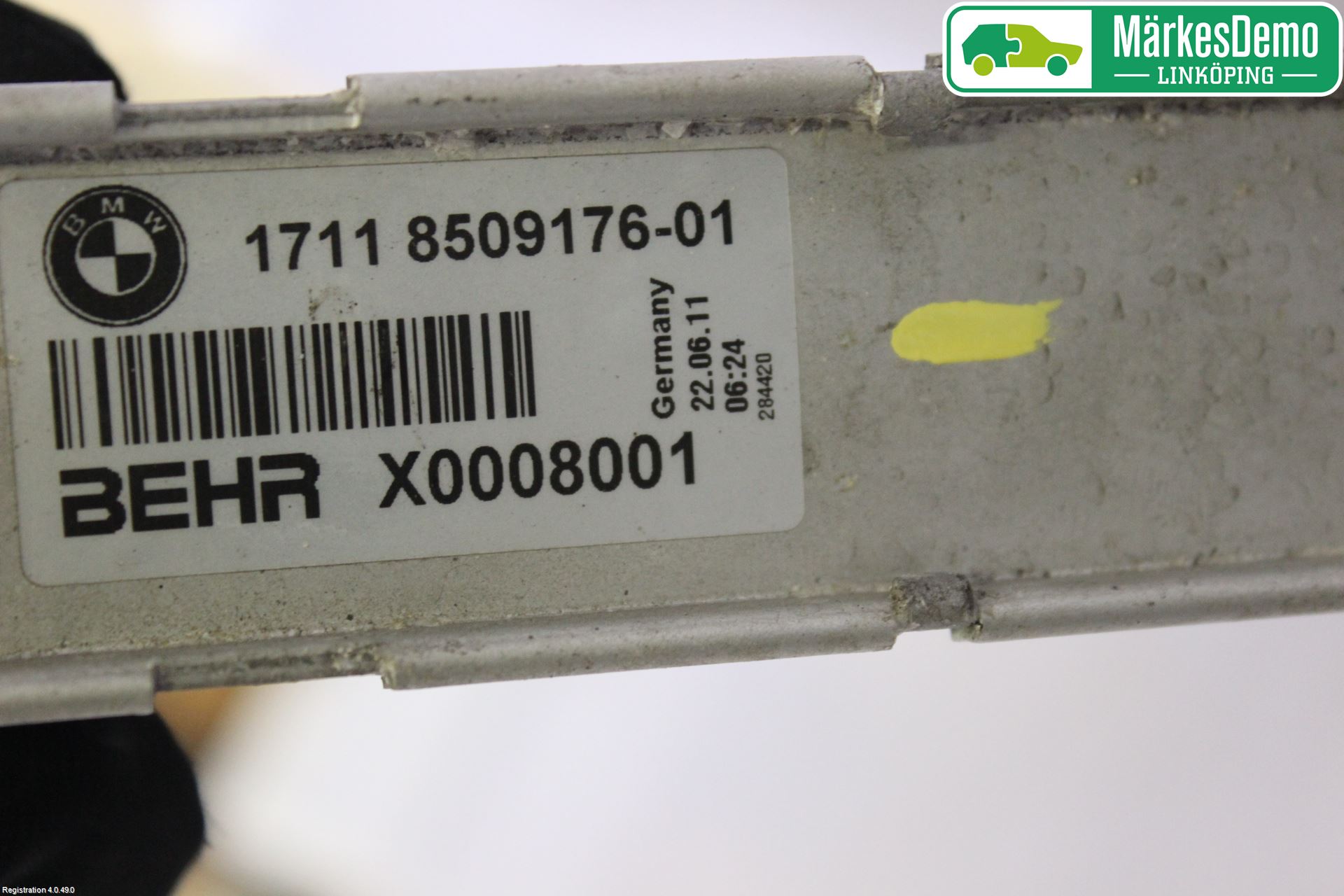 BMW 5 F10/F11/F18 09-17 Radiator Automat