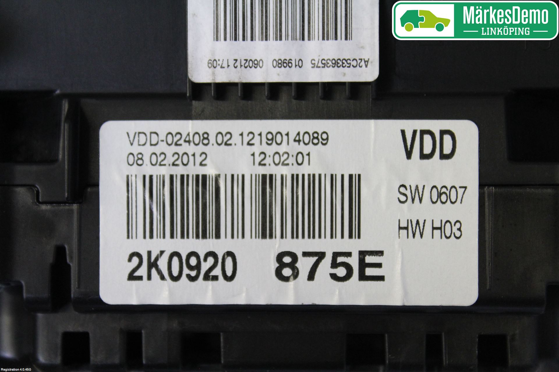 Volkswagen VW CADDY 11-15 Instr Kombinert