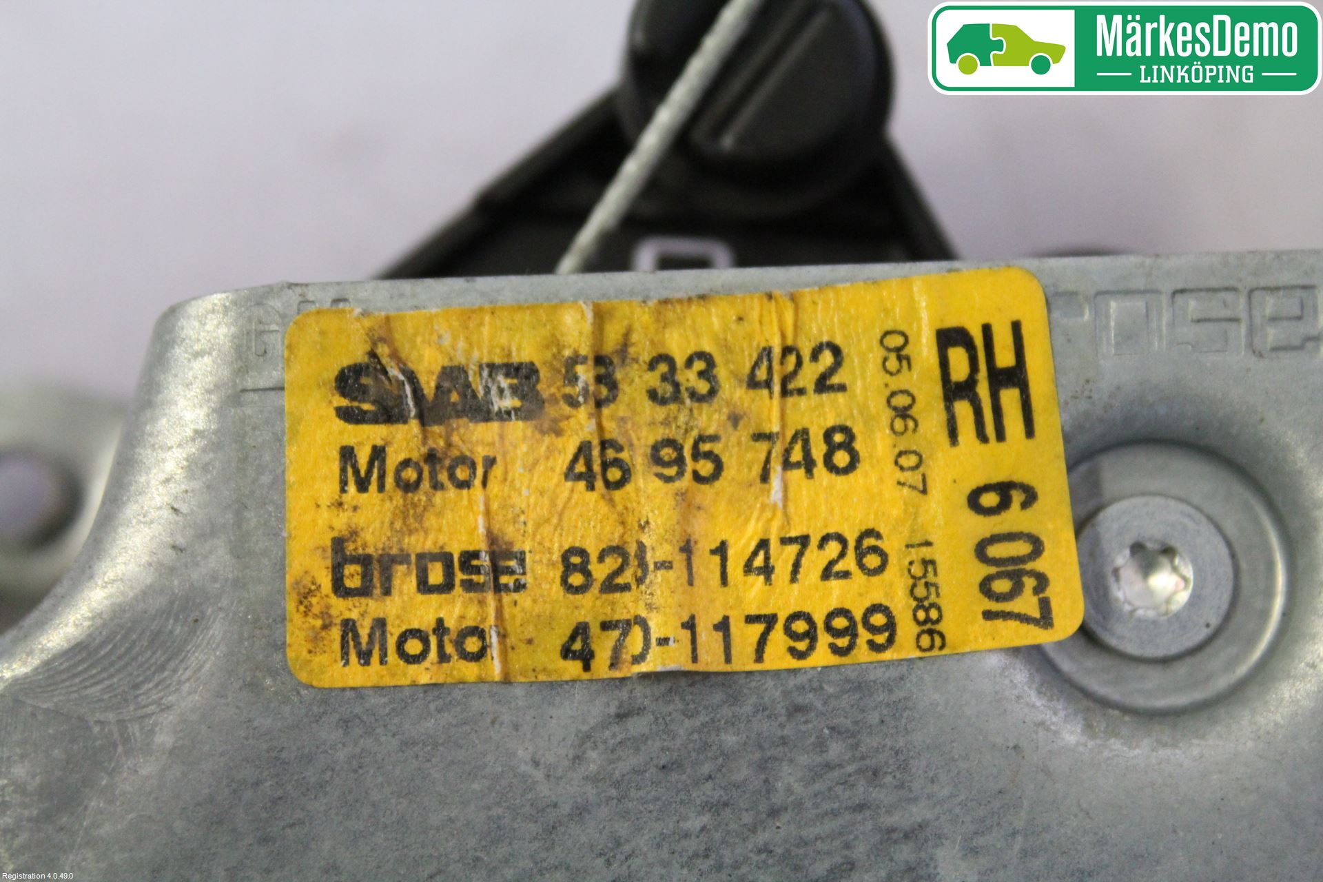 Saab 9-5     06-10 Vindusheis El Komp