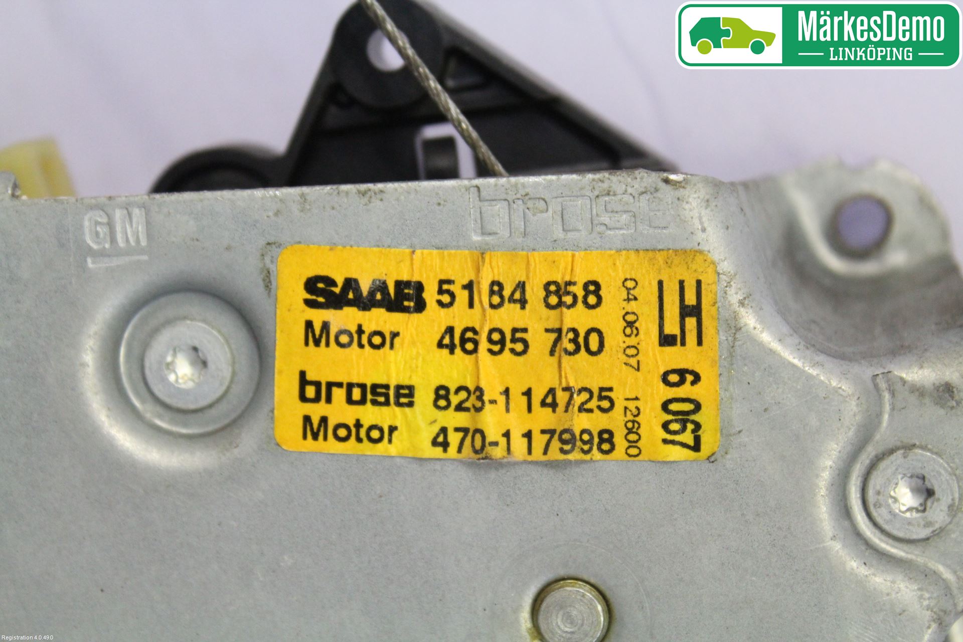 Saab 9-5     06-10 Vindusheis El Komp
