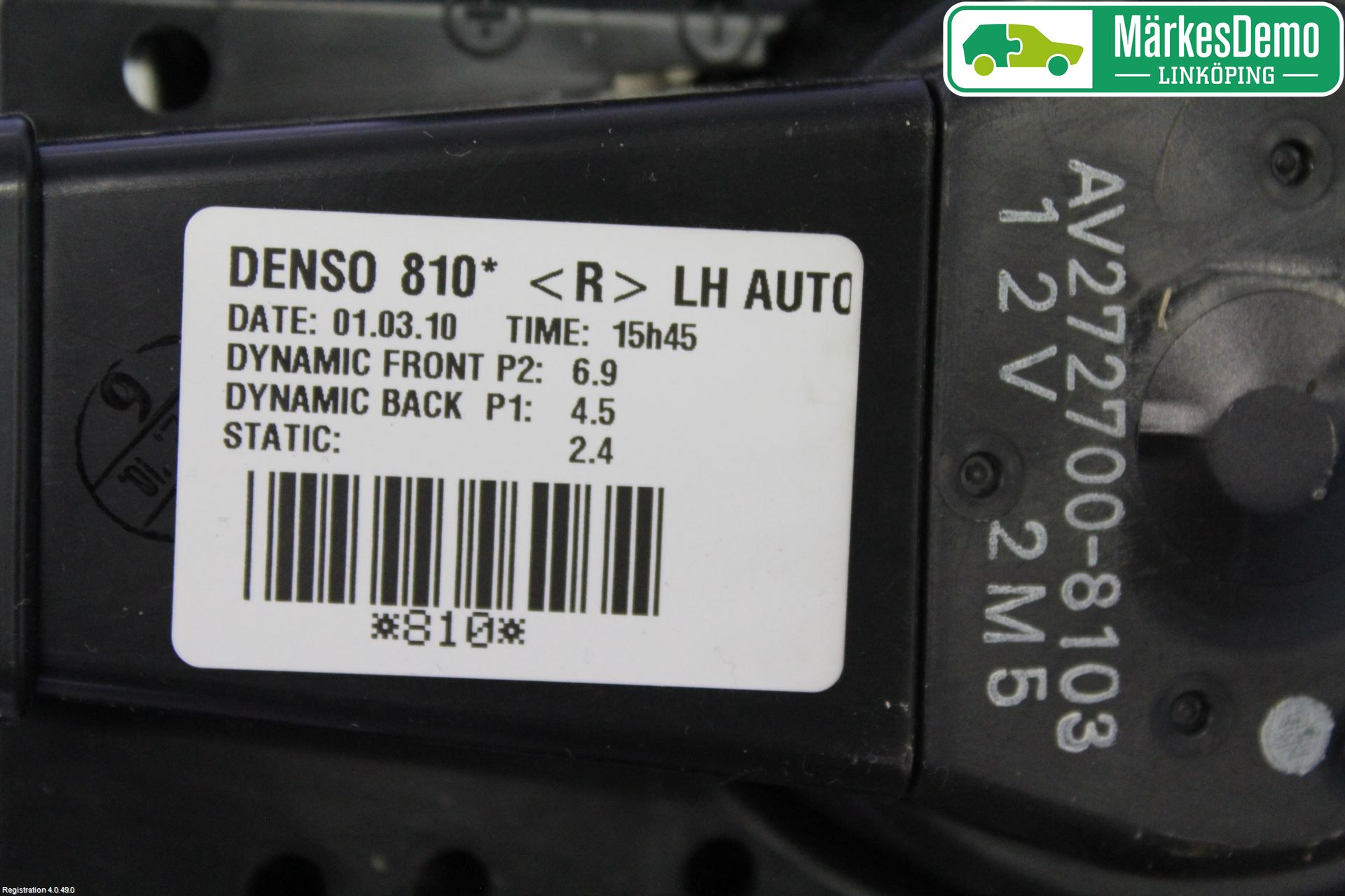 Toyota AVENSIS 09-15 Varmeapparat Viftemotor