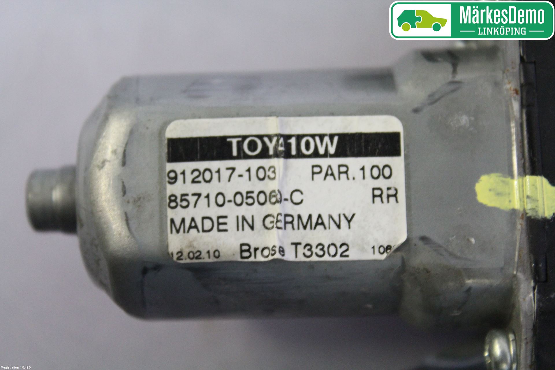 Toyota AVENSIS 09-15 Vindusheis El Komp