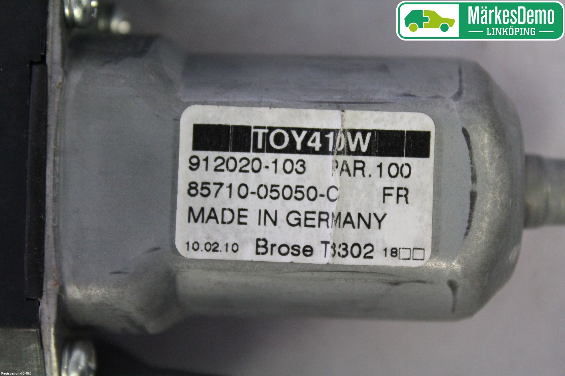 Toyota AVENSIS 09-15 Vindusheis El Komp