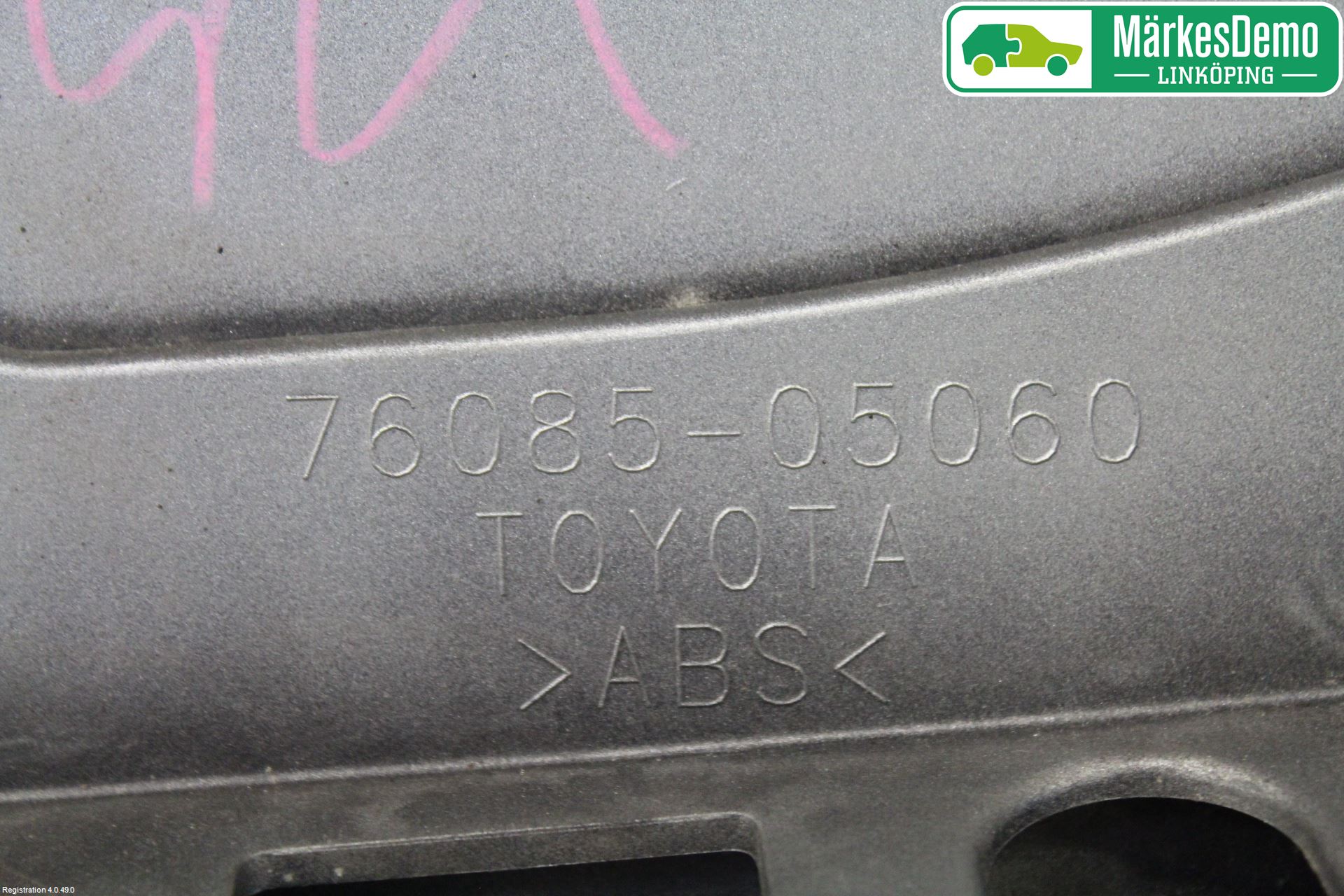 Toyota AVENSIS 09-15 Spoiler Bakluke
