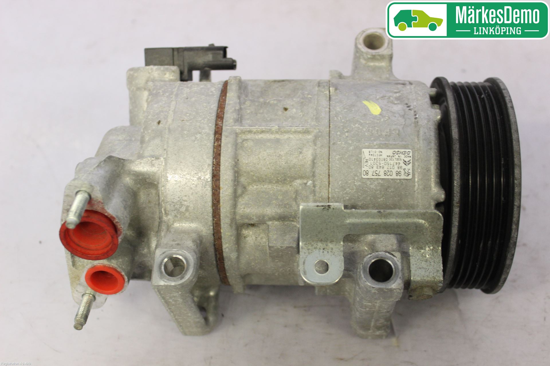Citroen BERLINGO 08-18 Varme Ac Kompressor