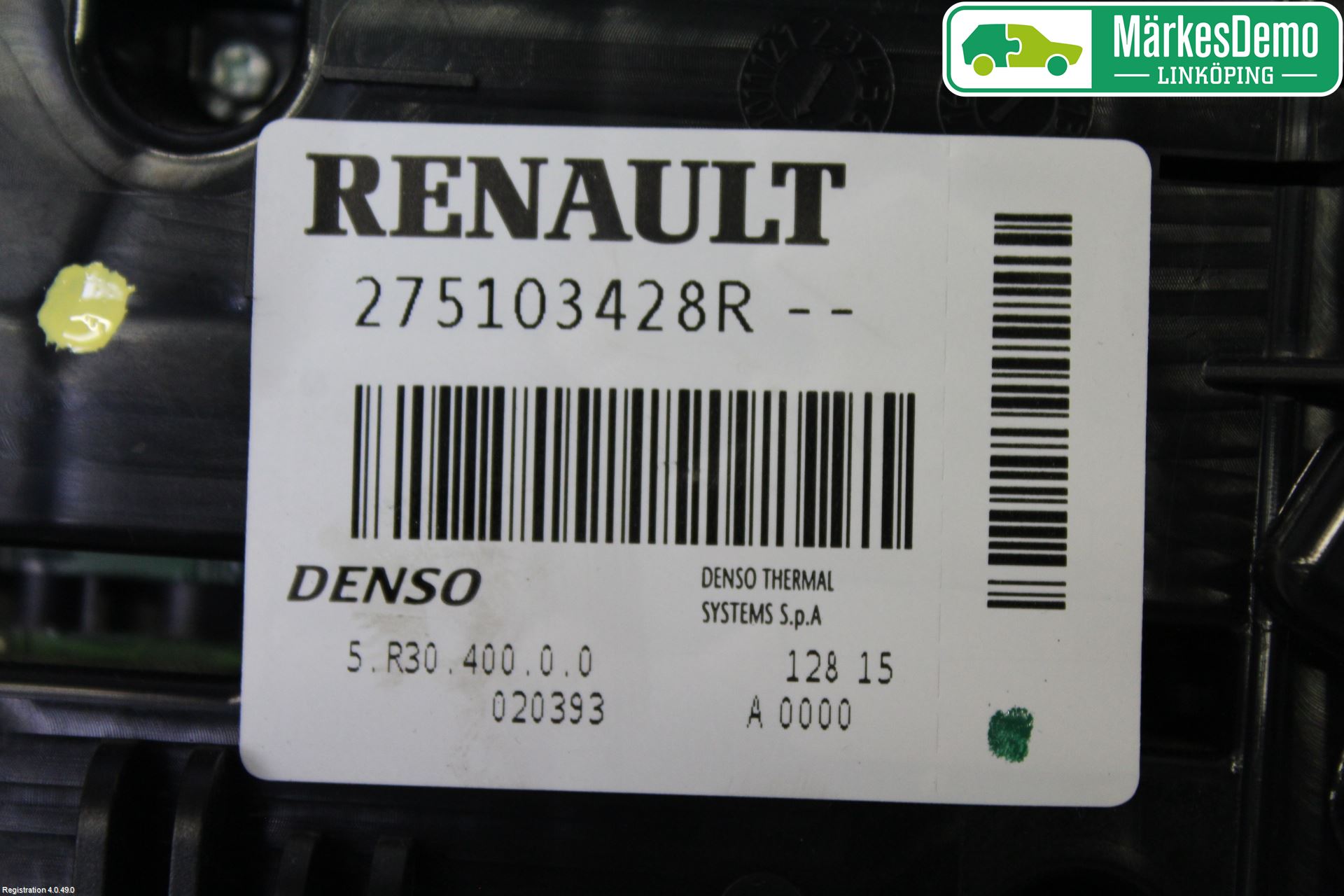 Mercedes-Benz MB CITAN (W415) 13-21 Varme Ac Betjening-Display