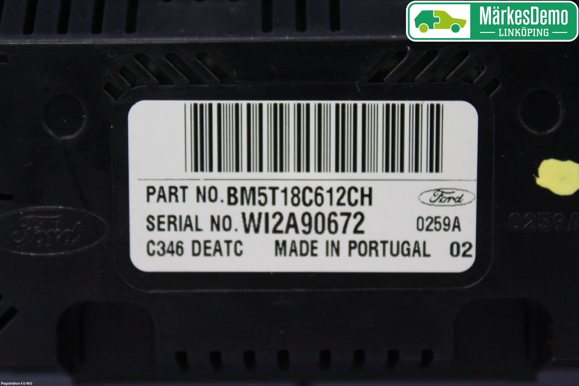 Ford FOCUS 11-14 Varme Ac Betjening-Display