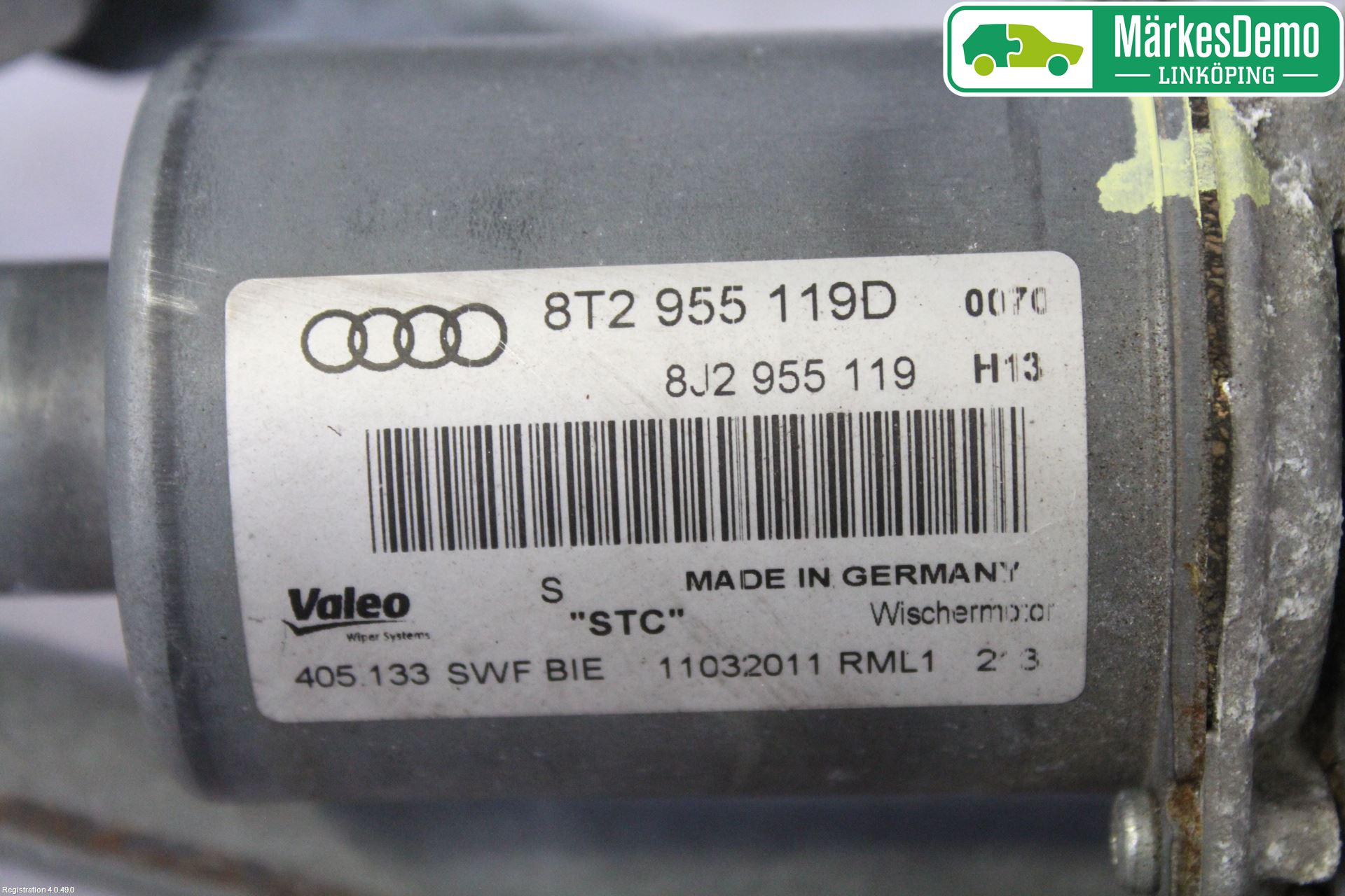 Audi A5 07-16 Viskeroverføring Frontrute