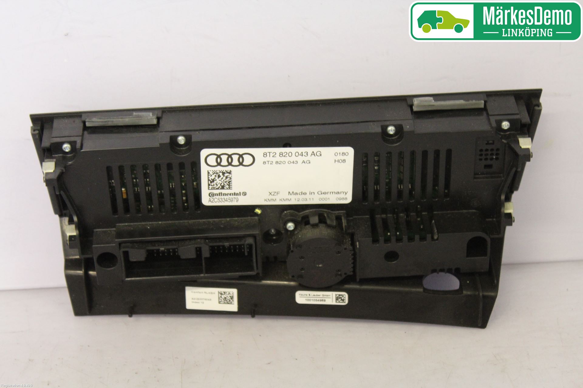Audi A5 07-16 Varme Ac Betjening-Display