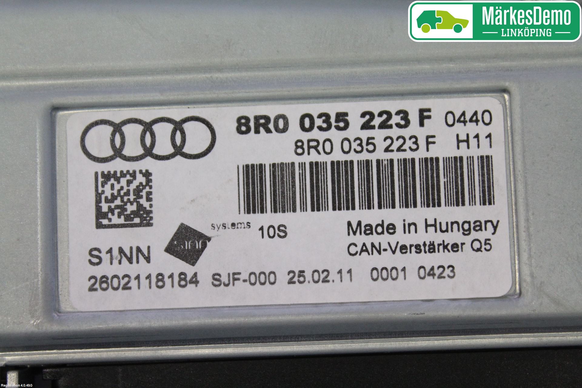 Audi A5 07-16 Stereo Forsterker