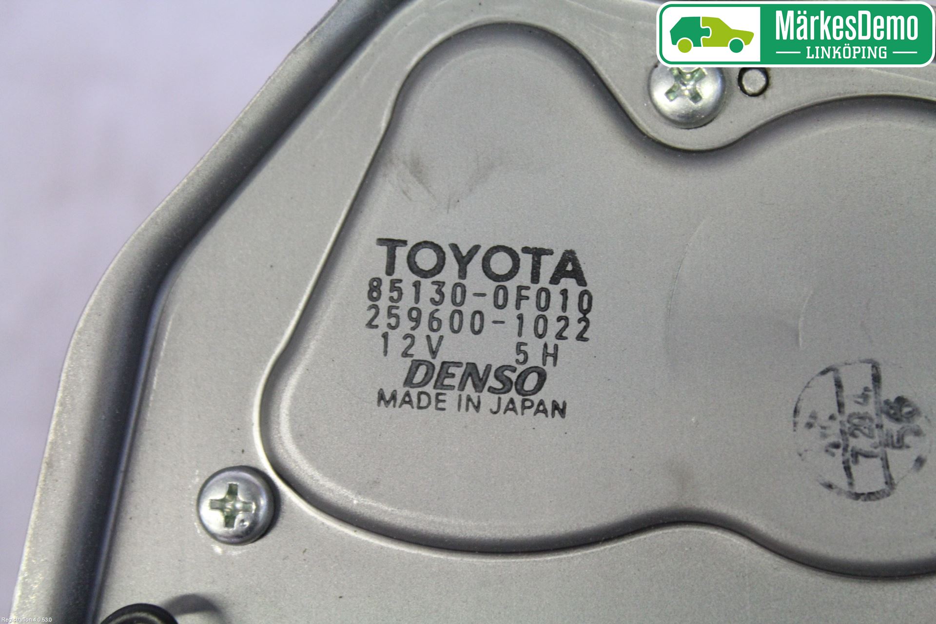 Toyota COROLLA VERSO 04-07 Viskermotor Bakluke