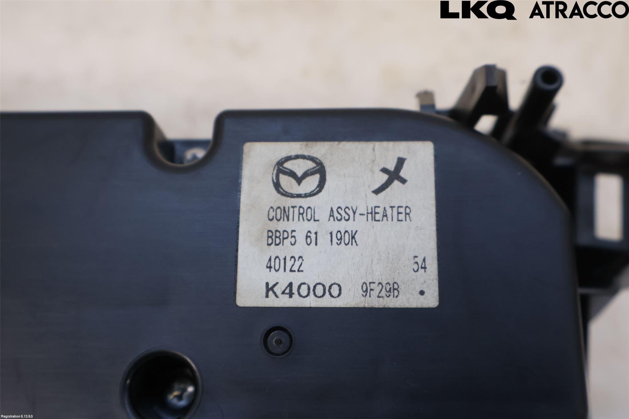 Mazda 3 II 09-13 Varme Ac Betjening-Display