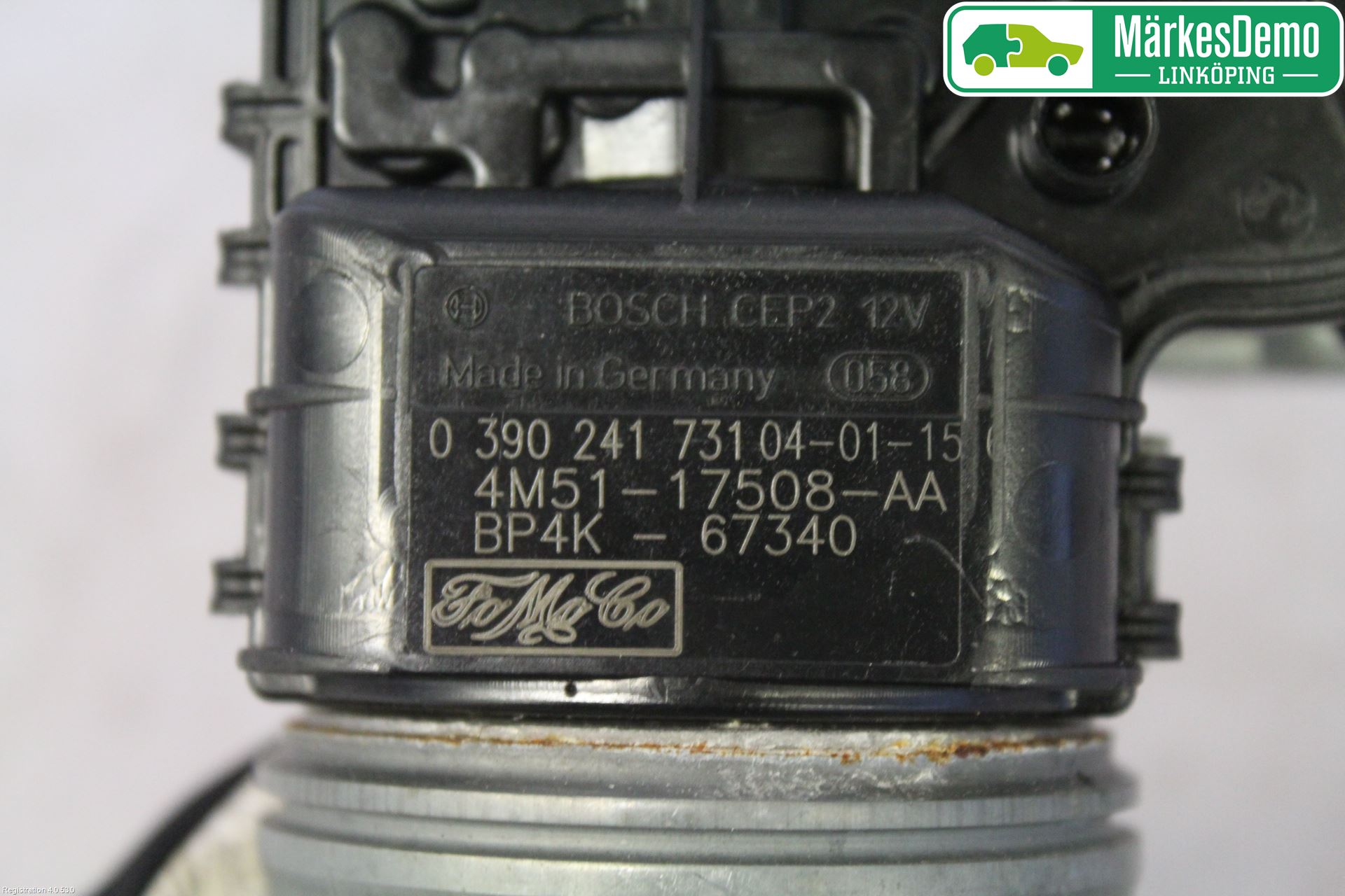 Mazda 3 I 03-06 Viskermotor Frontrute