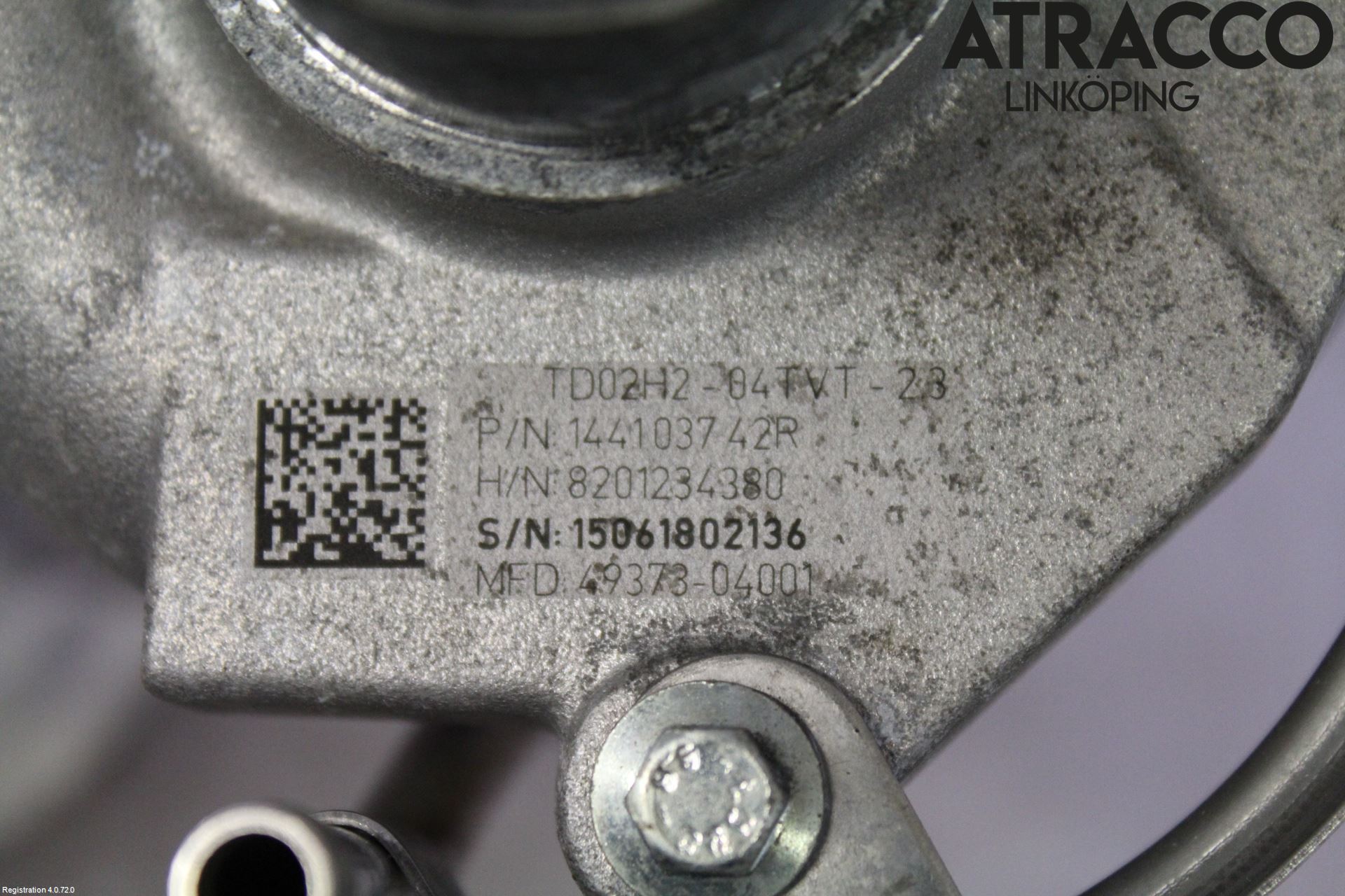 Dacia SANDERO/STEPWAY 13-20 Turboaggregat