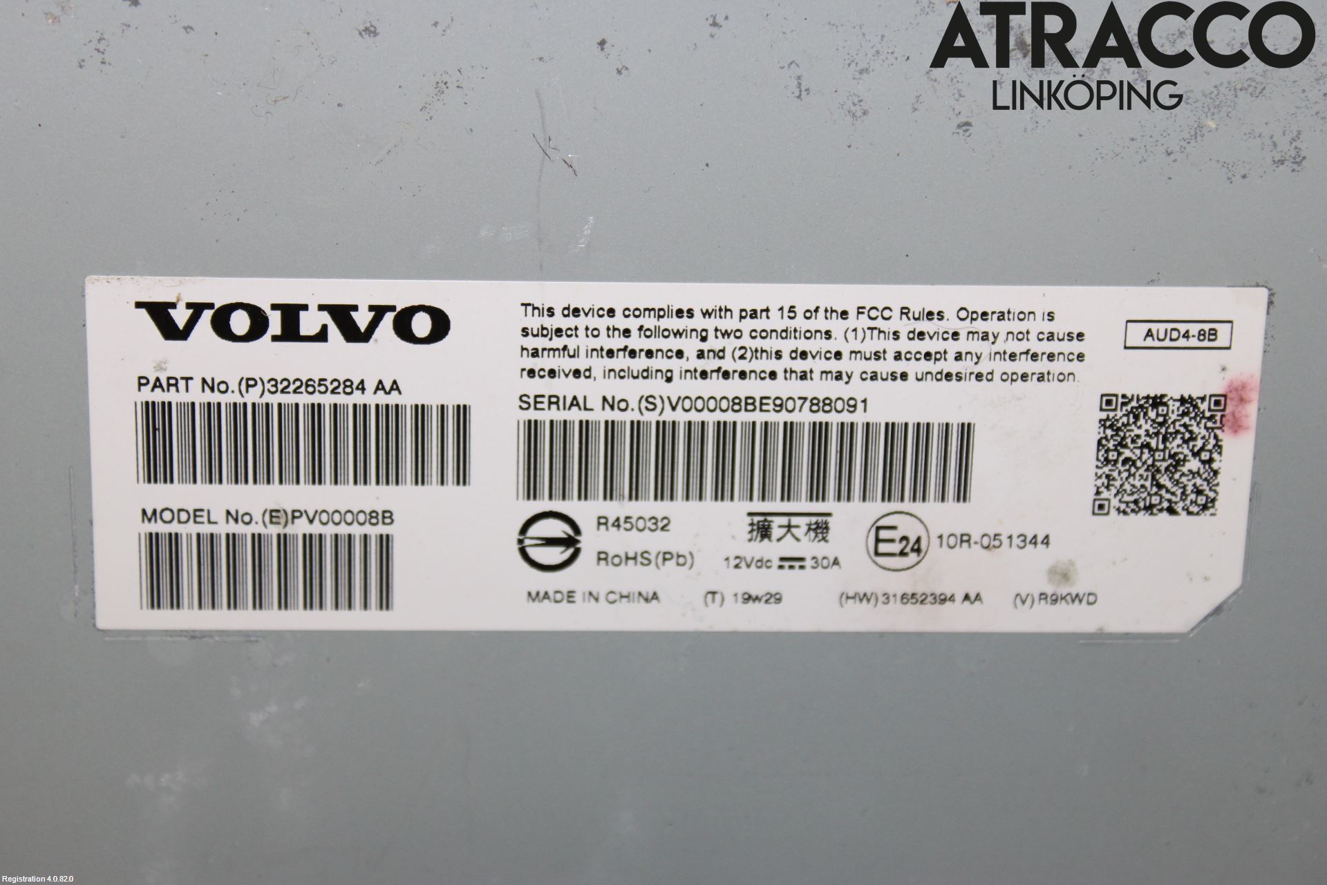 Volvo XC60 18- Stereo Forsterker