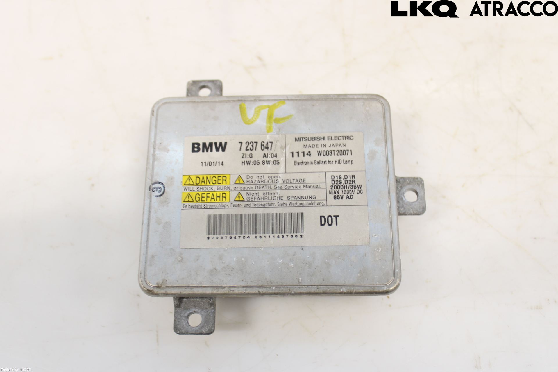 BMW 5 F10/F11/F18 09-17 Styreenhet Xenon