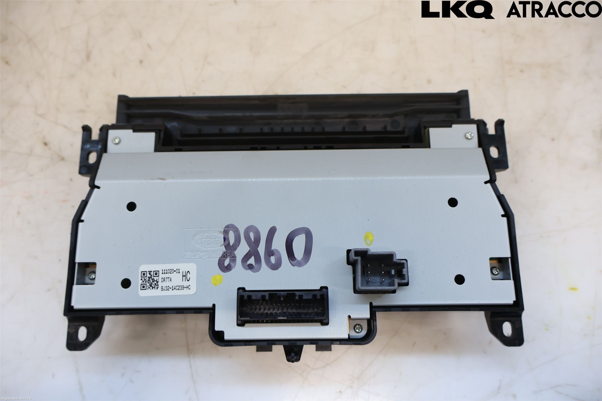 Landrover LAND ROVER RANGE ROVER EVOQUE (L538) 11-18 Varme Ac Betjening-Display
