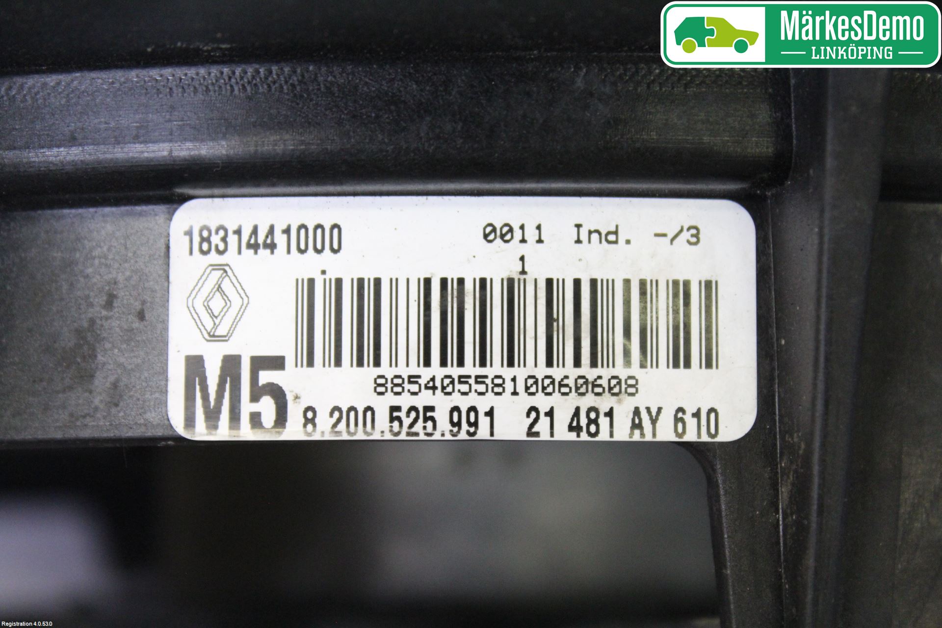 Renault CLIO III  06-09 Kjølevifte Elektrisk