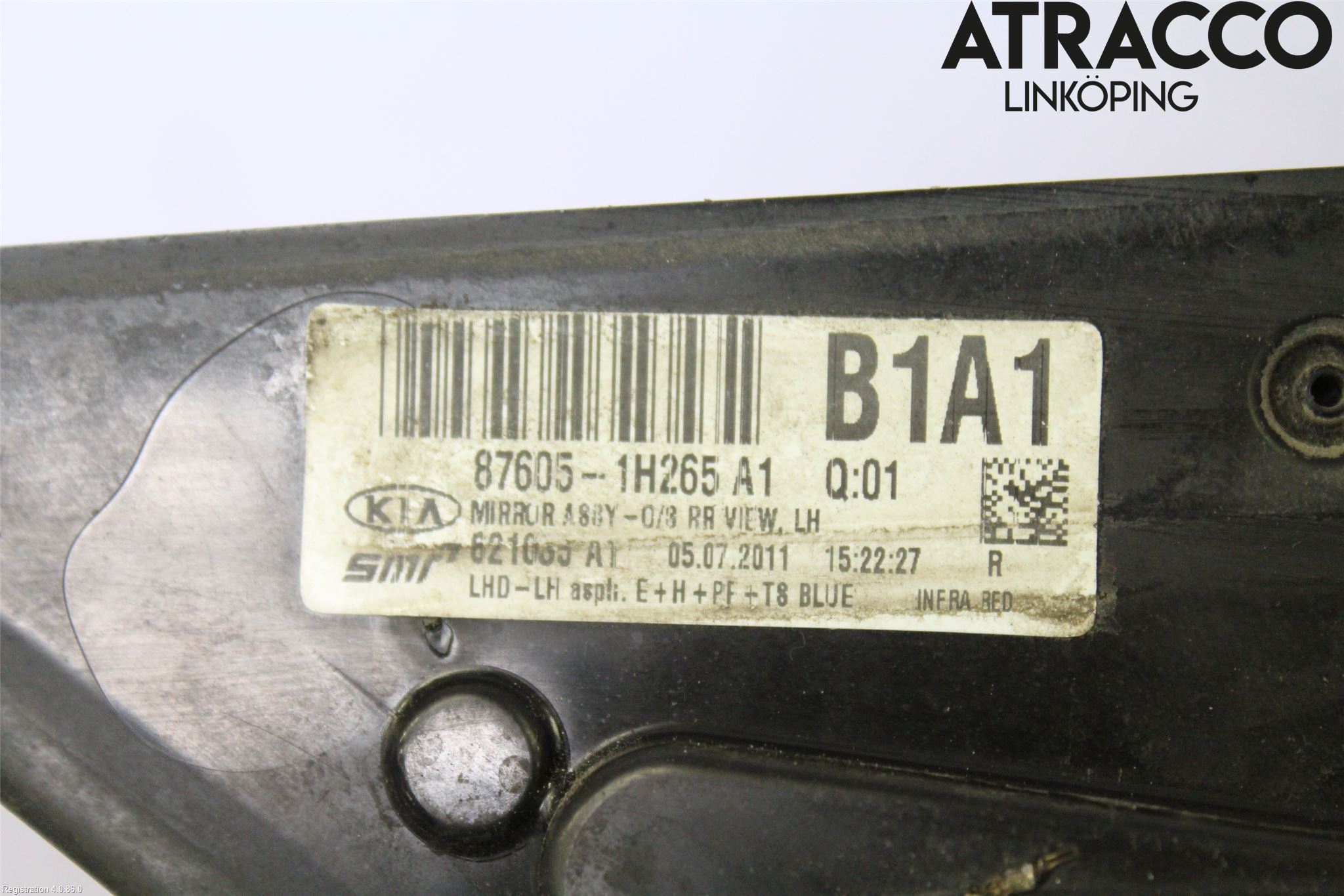 Kia CEED 06-12 Speil V M-El Justering