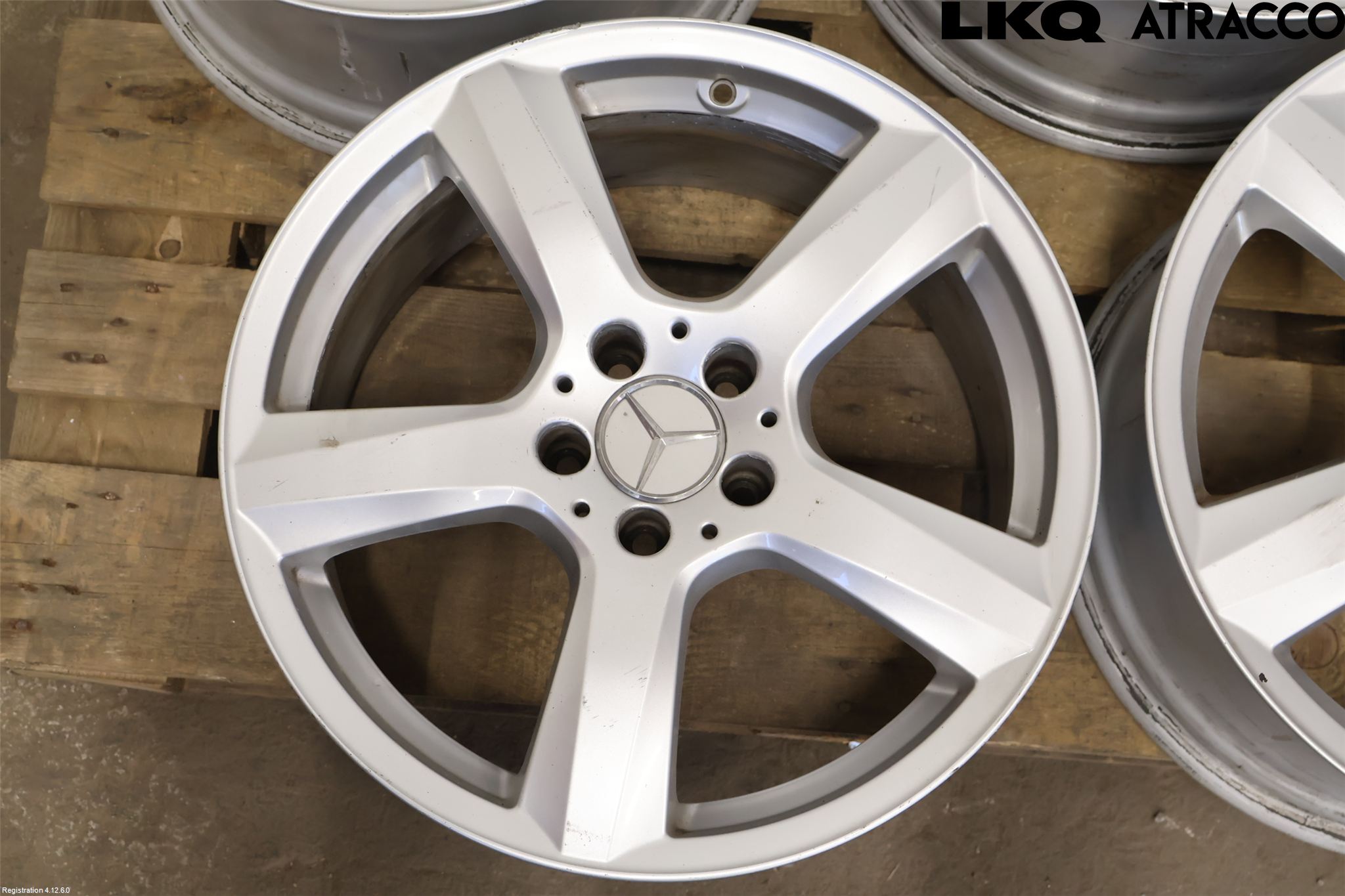 Mercedes-Benz MB E-KLASS (W211) 02-09 Felg Aluminium Sett 4Stk