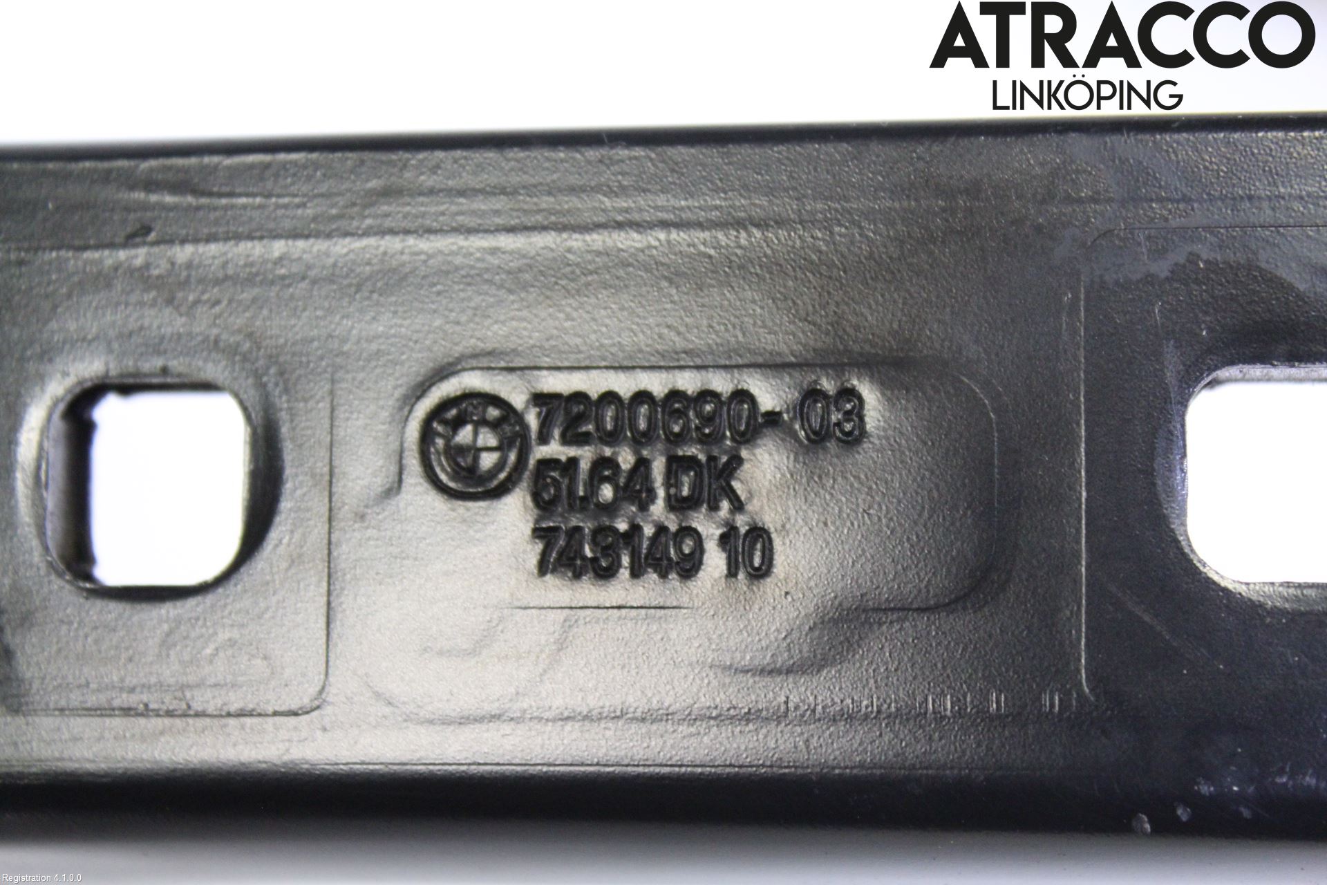 BMW 5 F10/F11/F18 09-17 Frontplate Øvre