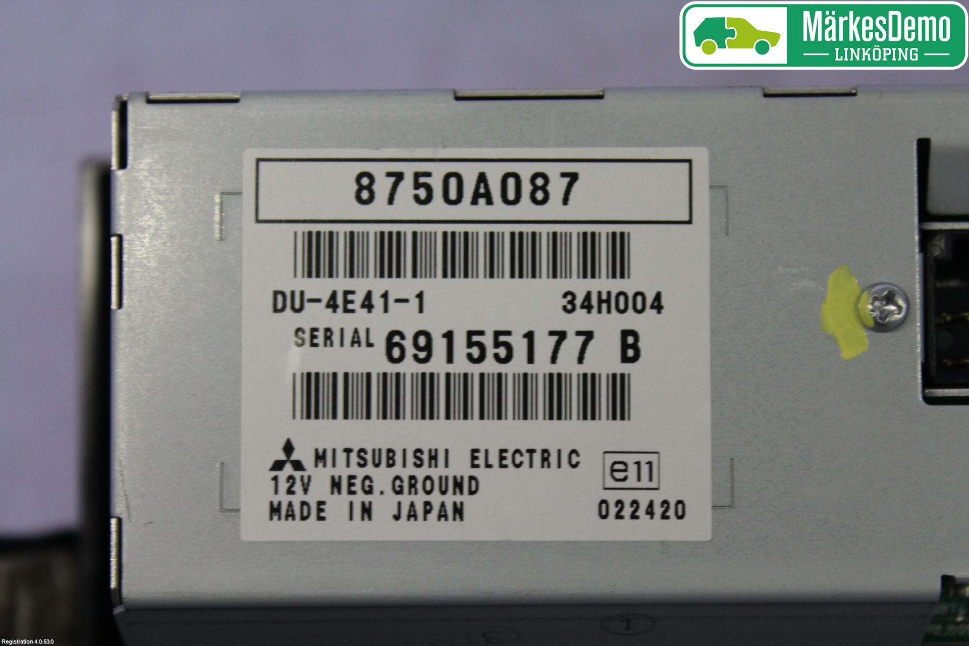 Mitsubishi GRANDIS Kjørecomputer
