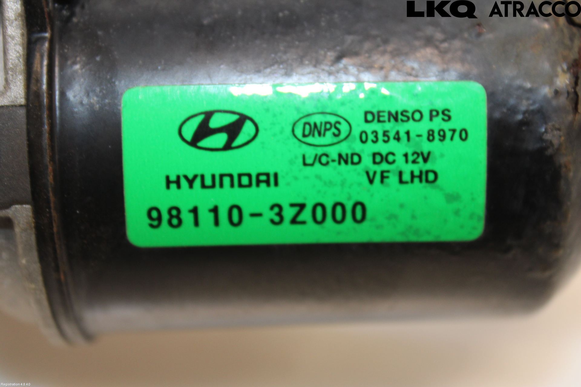 Hyundai i40 08-15 Viskeroverføring Frontrute