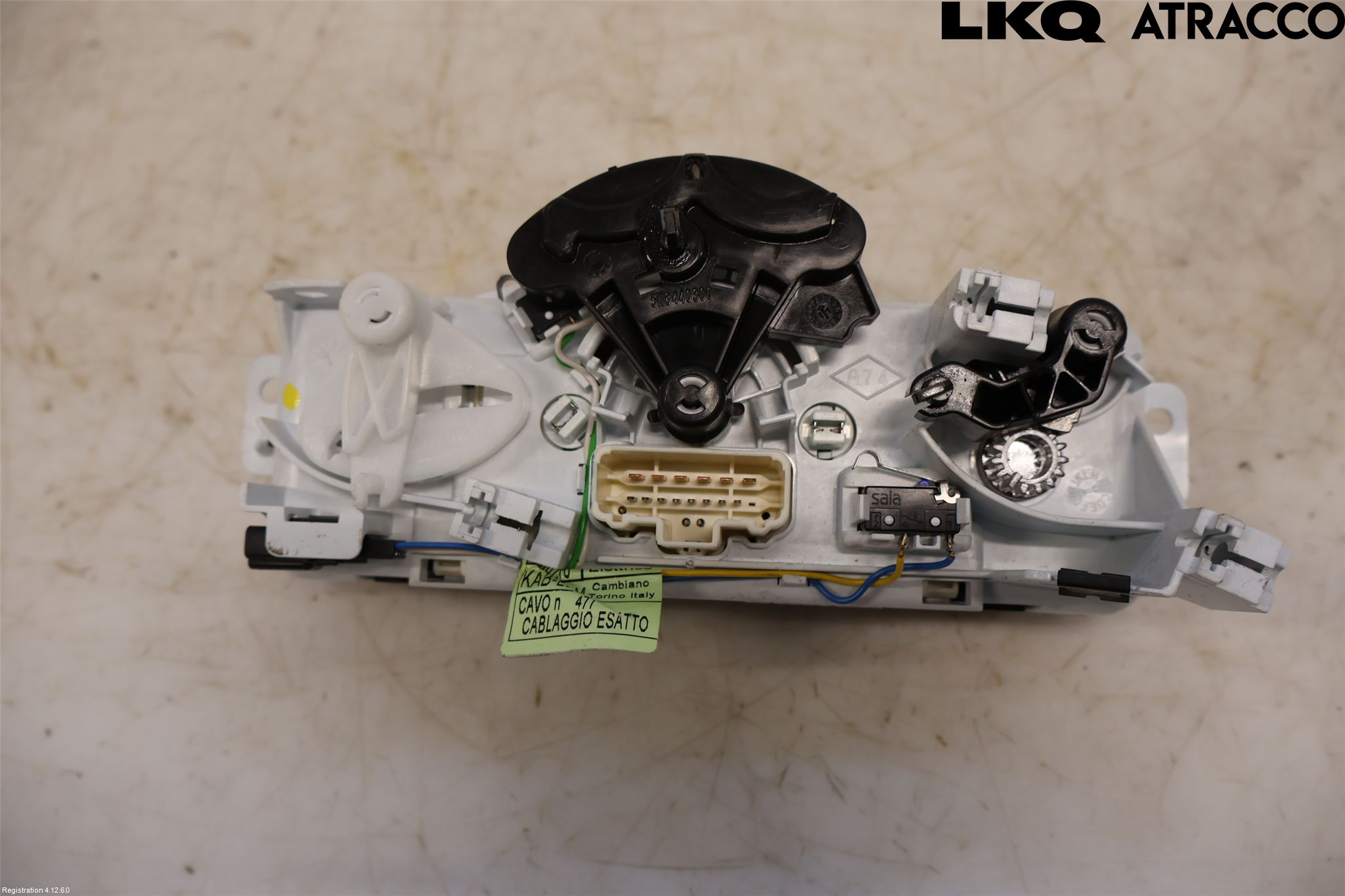 Renault KANGOO II 15-21 Varme Ac Betjening-Display