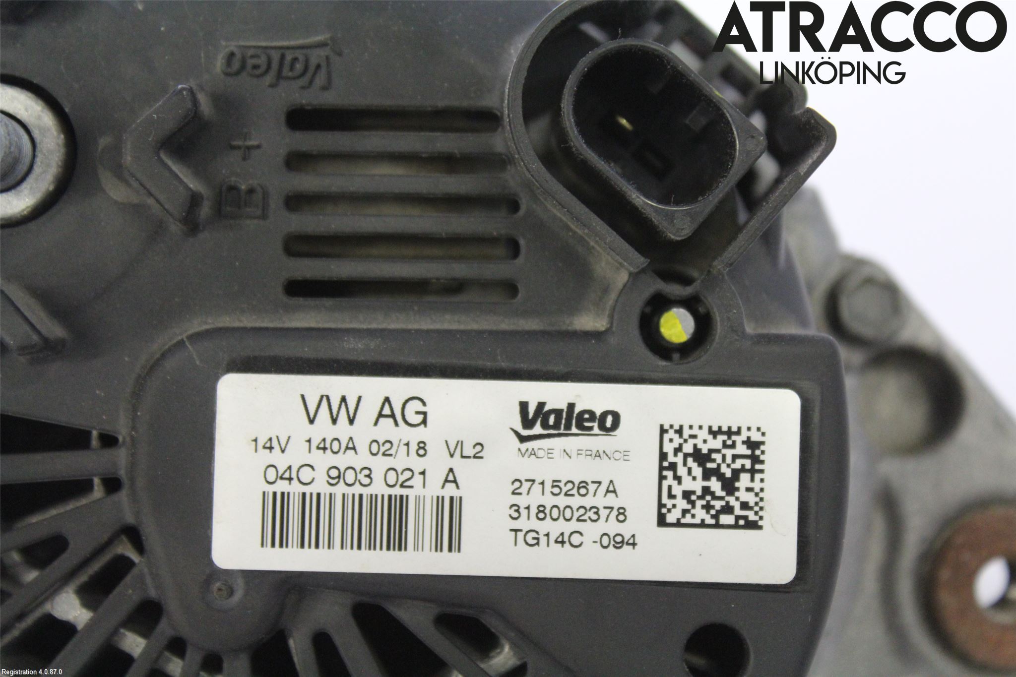 Volkswagen VW GOLF SPORTSVAN 15-20 Dynamo