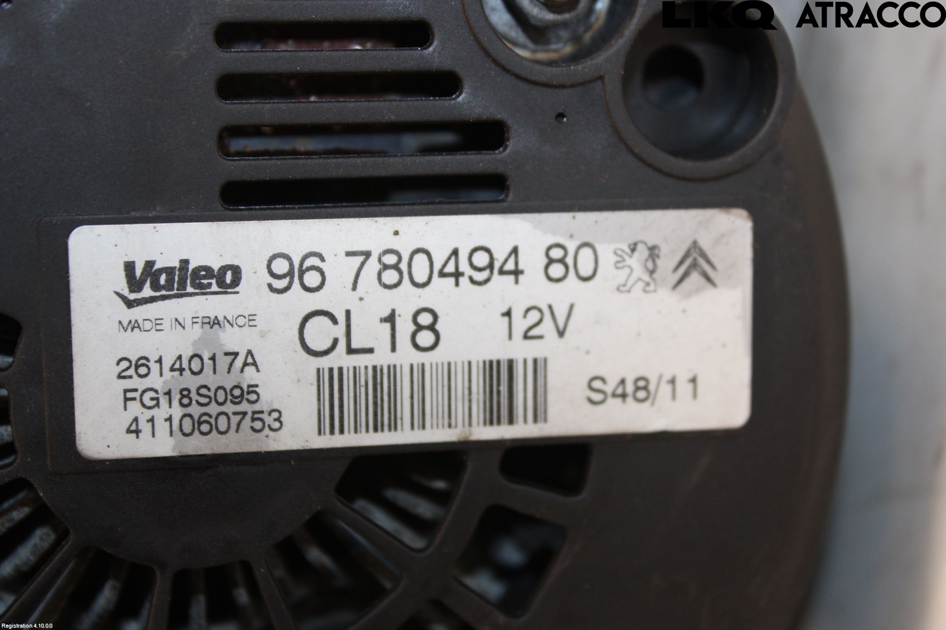 Peugeot 508 11-18 Dynamo