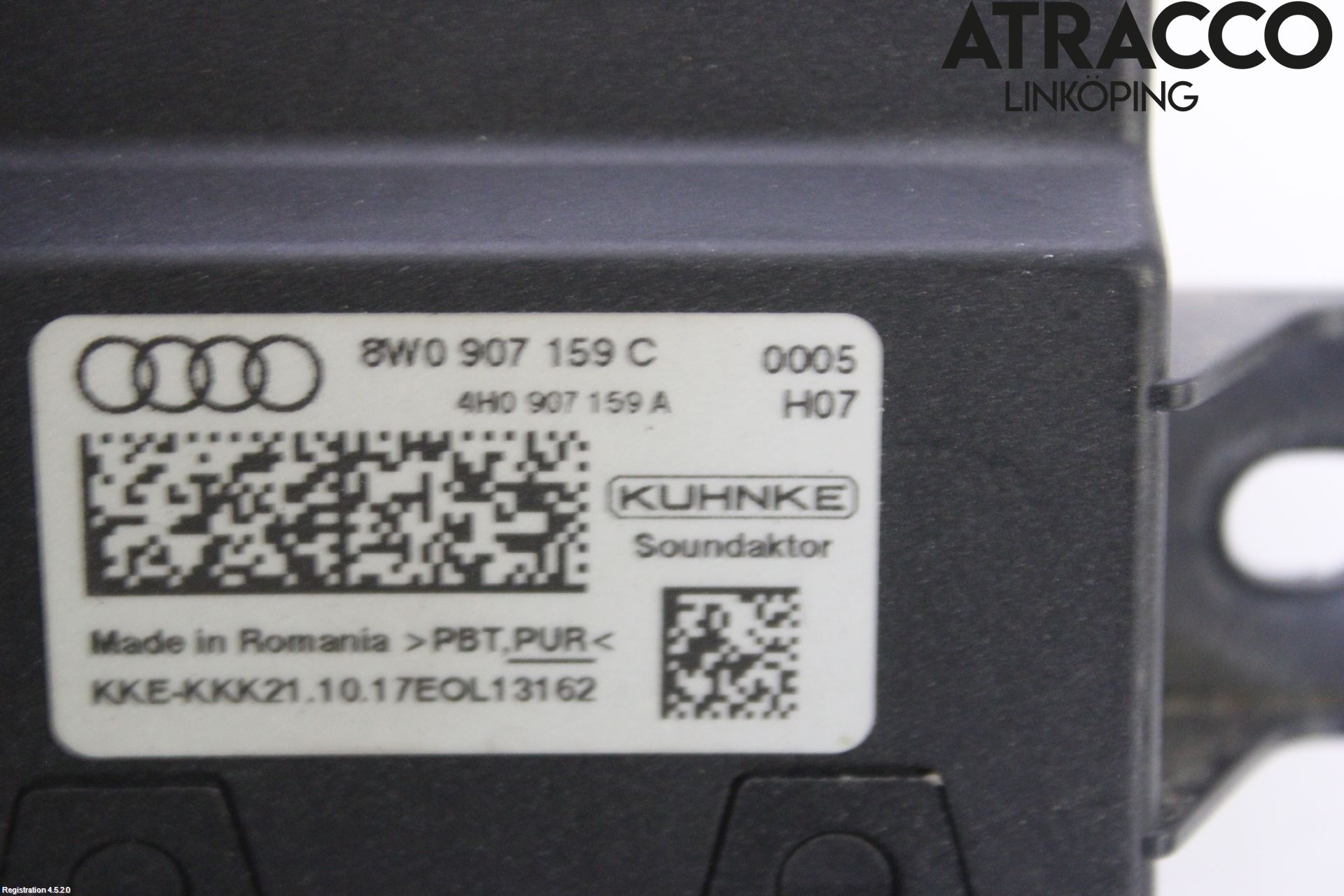 Audi A4/S4 B9 16-19 Styreenhet Øvrig
