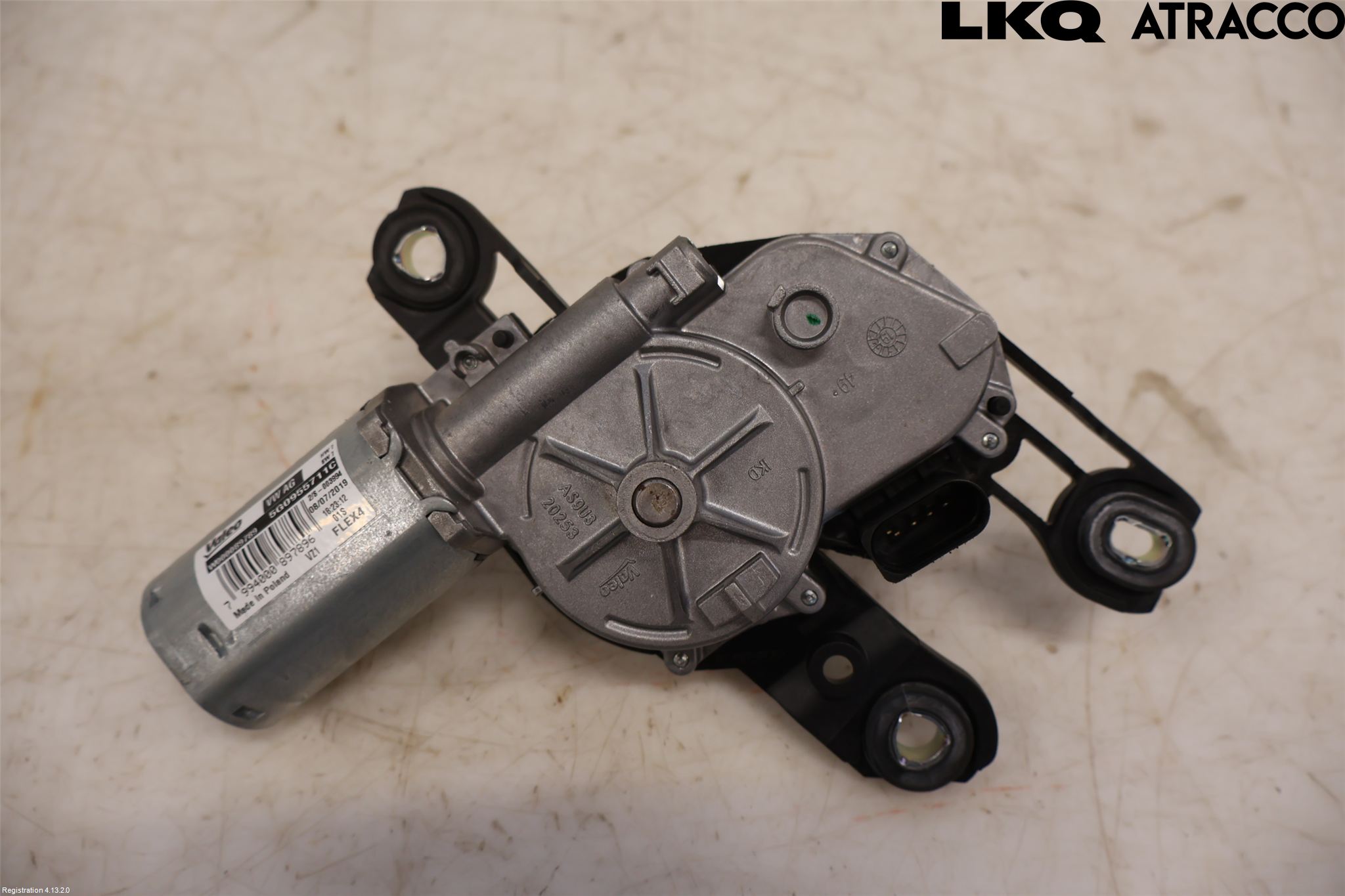 Volkswagen VW GOLF / E-GOLF VII 13-20 Viskermotor Bakluke