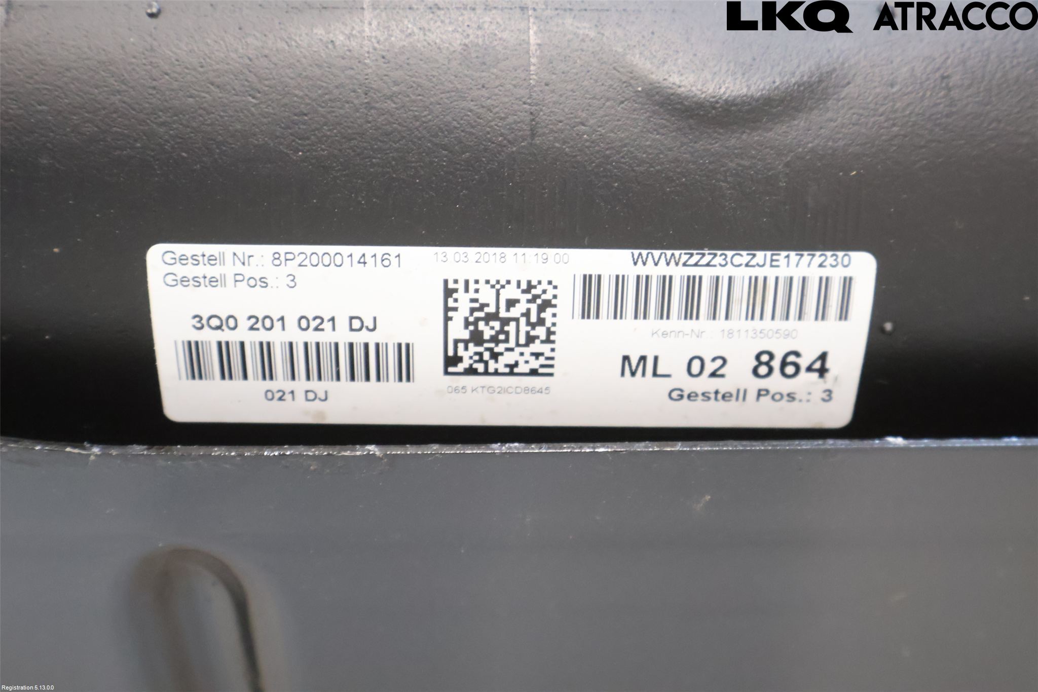 Volkswagen VW PASSAT 15-19 Drivstofftank