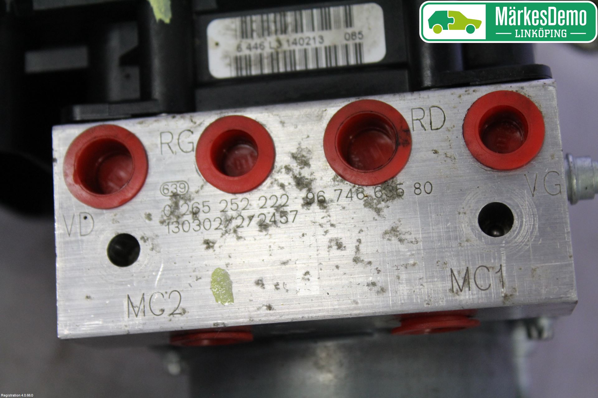 Peugeot PARTNER 08-15 Abs Hydraulikkaggregat