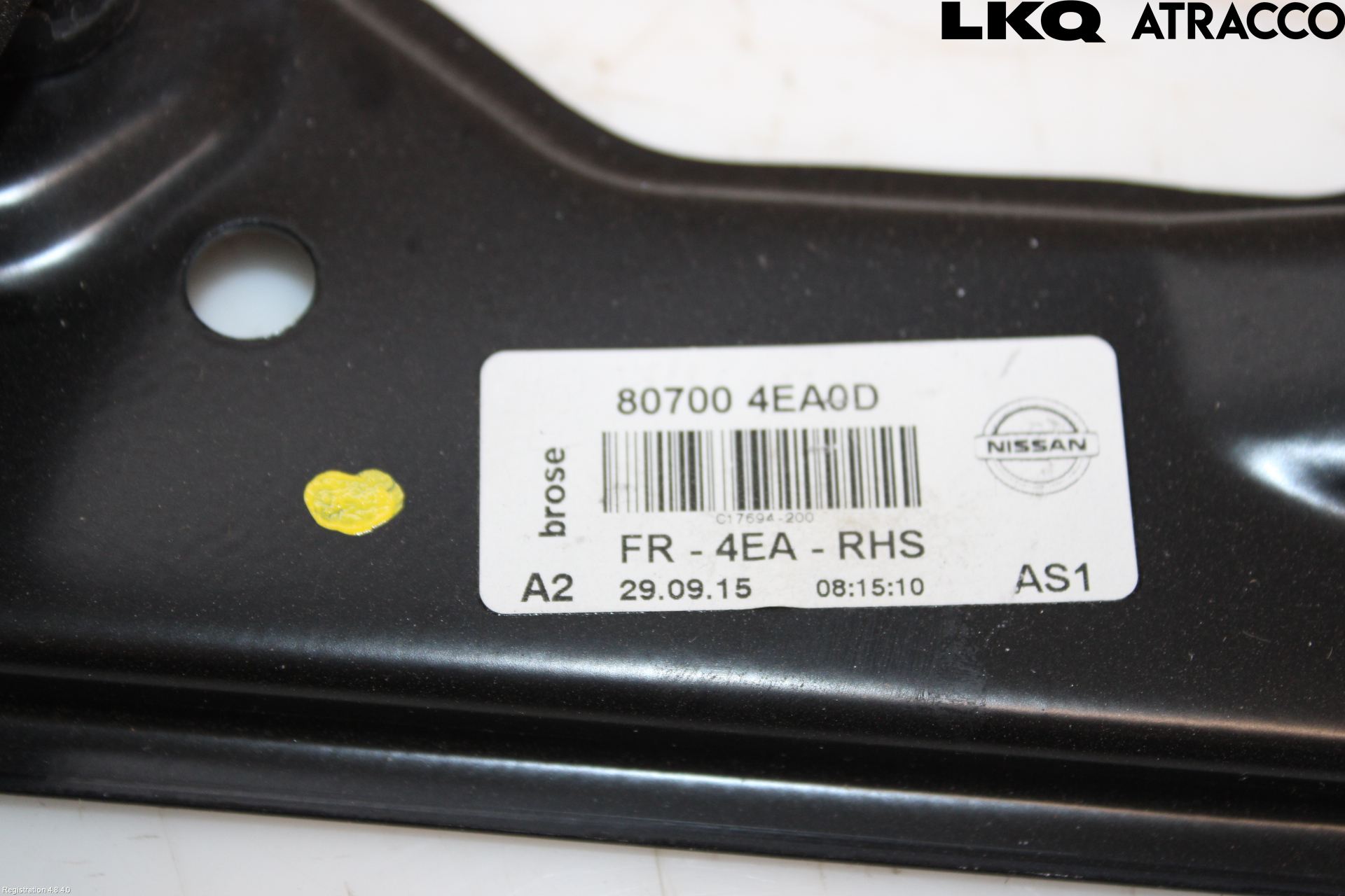 Nissan QASHQAI 14-17 Vindusheis El Komp
