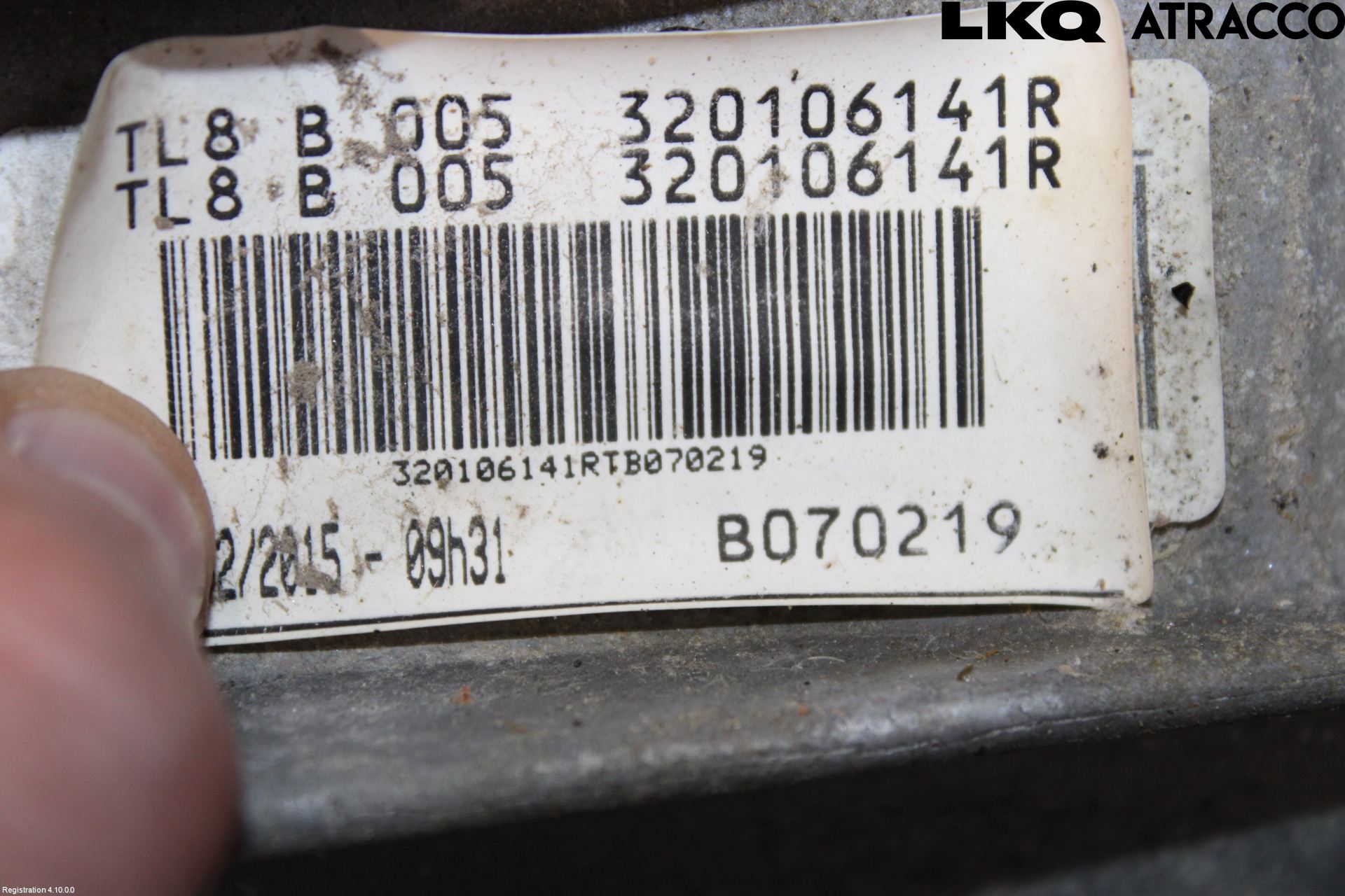 Dacia DUSTER 10-17 Gearkasse 6 Trinn