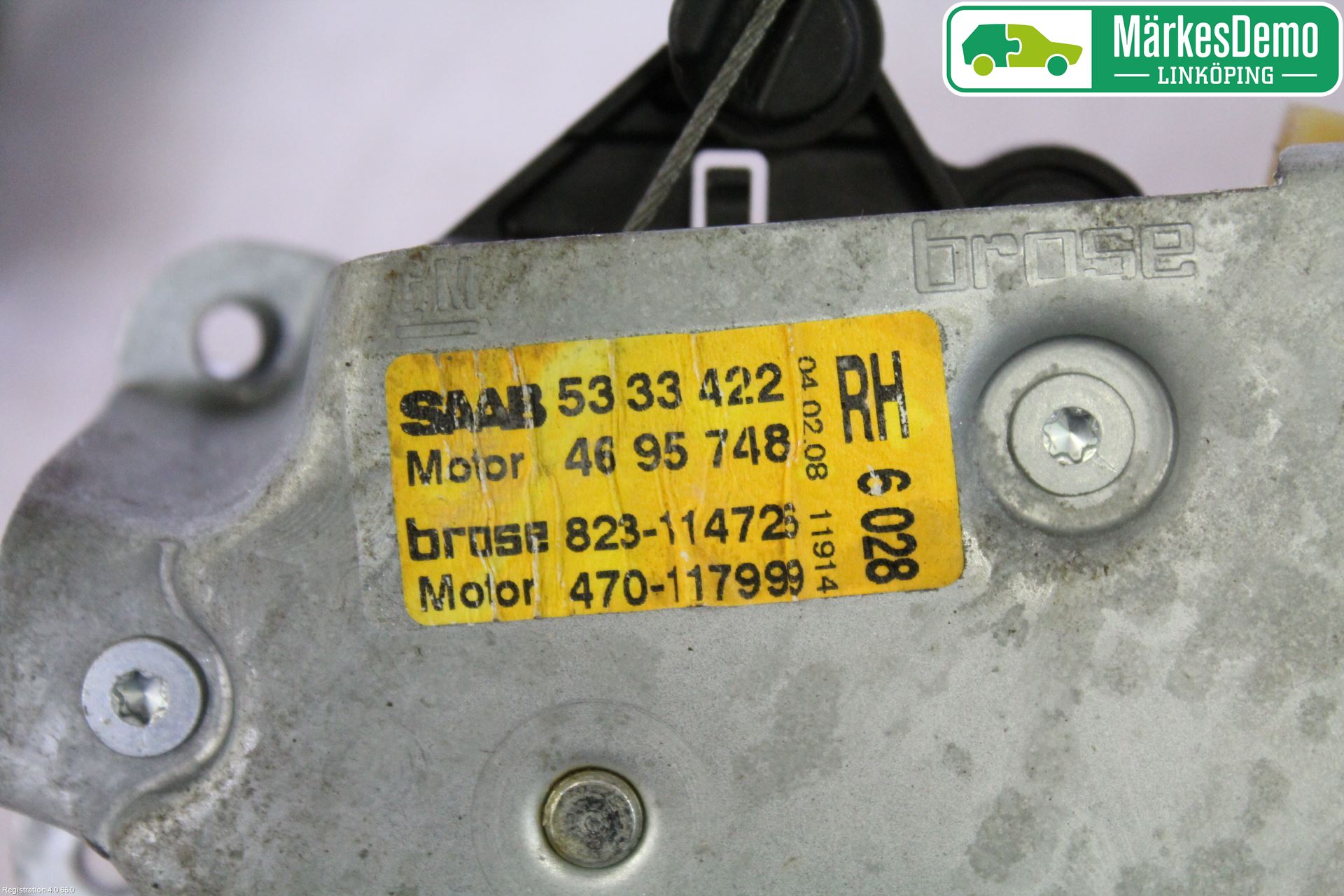 Saab 9-5     06-10 Vindusheis El Komp