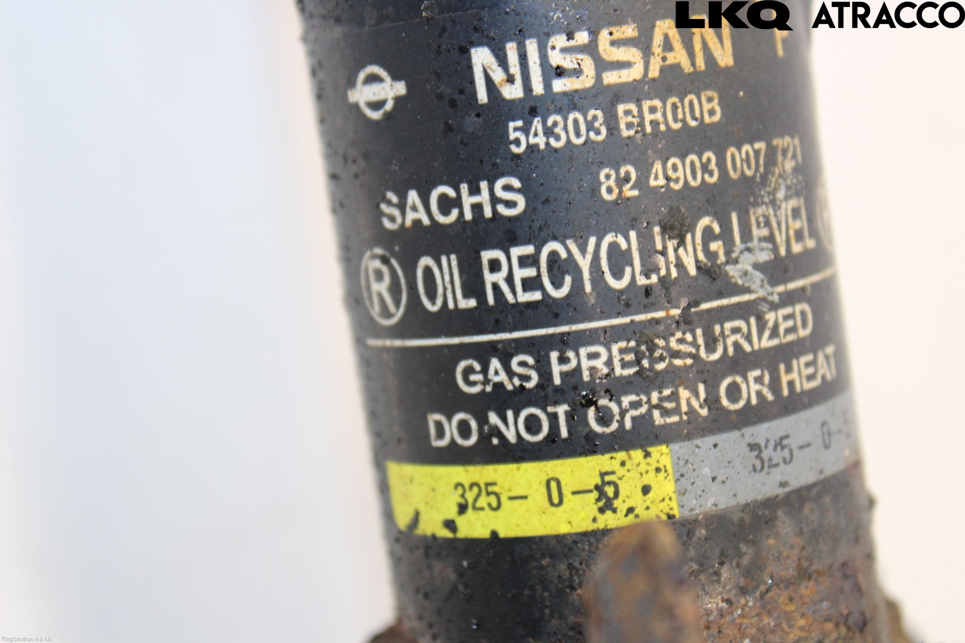 Nissan QASHQAI 10-14 Fjærbein Foran Venstre