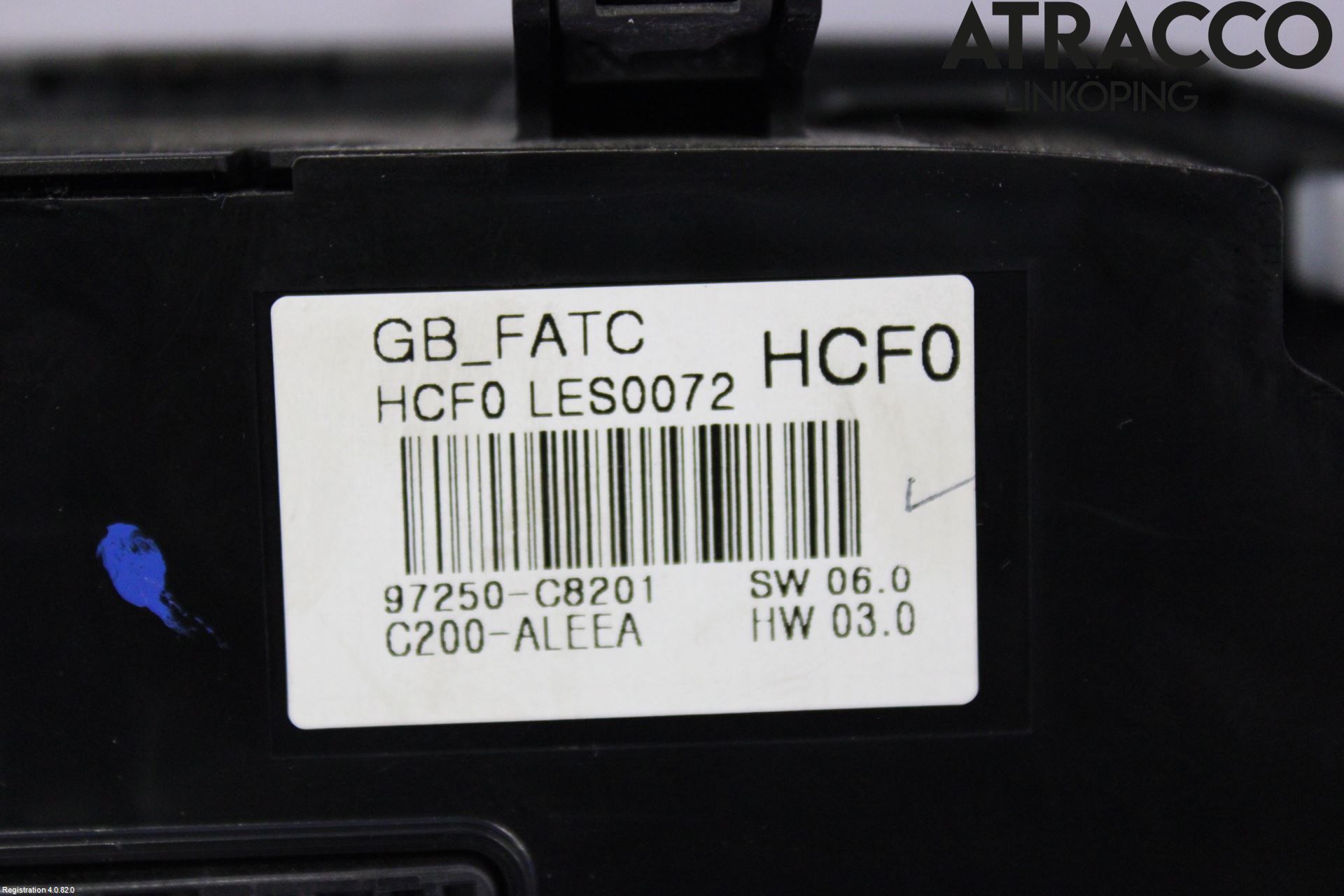 Hyundai i20 GB 15-20 Varme Ac Betjening-Display