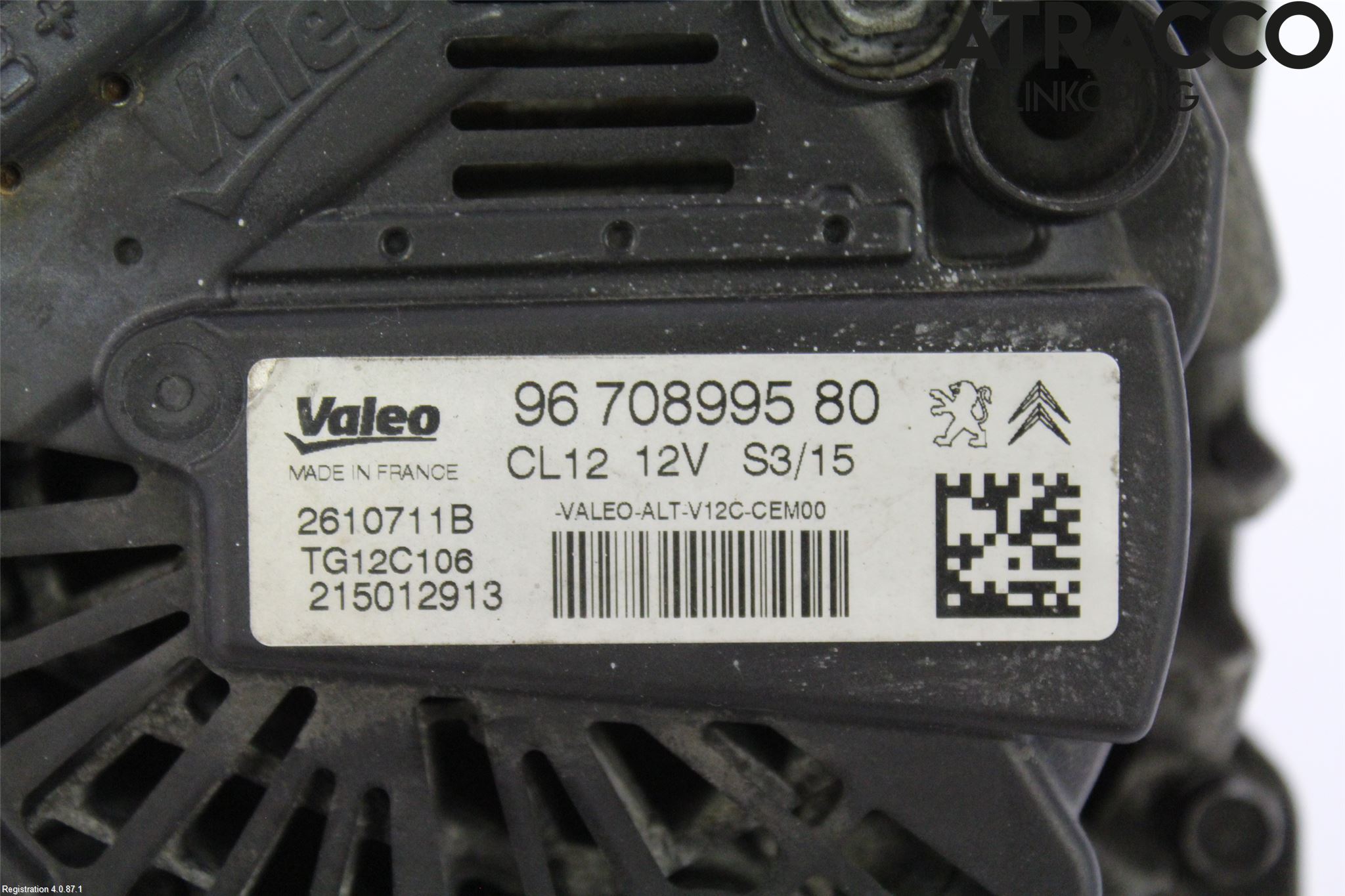 Peugeot 208 12-15 Dynamo