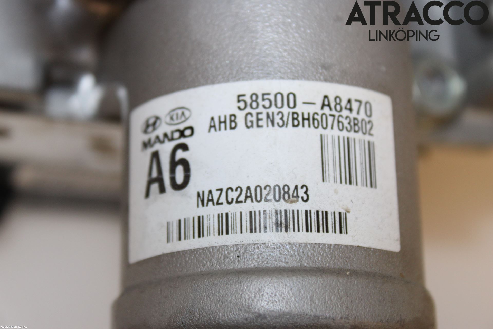 Kia OPTIMA 16-20 Abs Hydraulikkaggregat