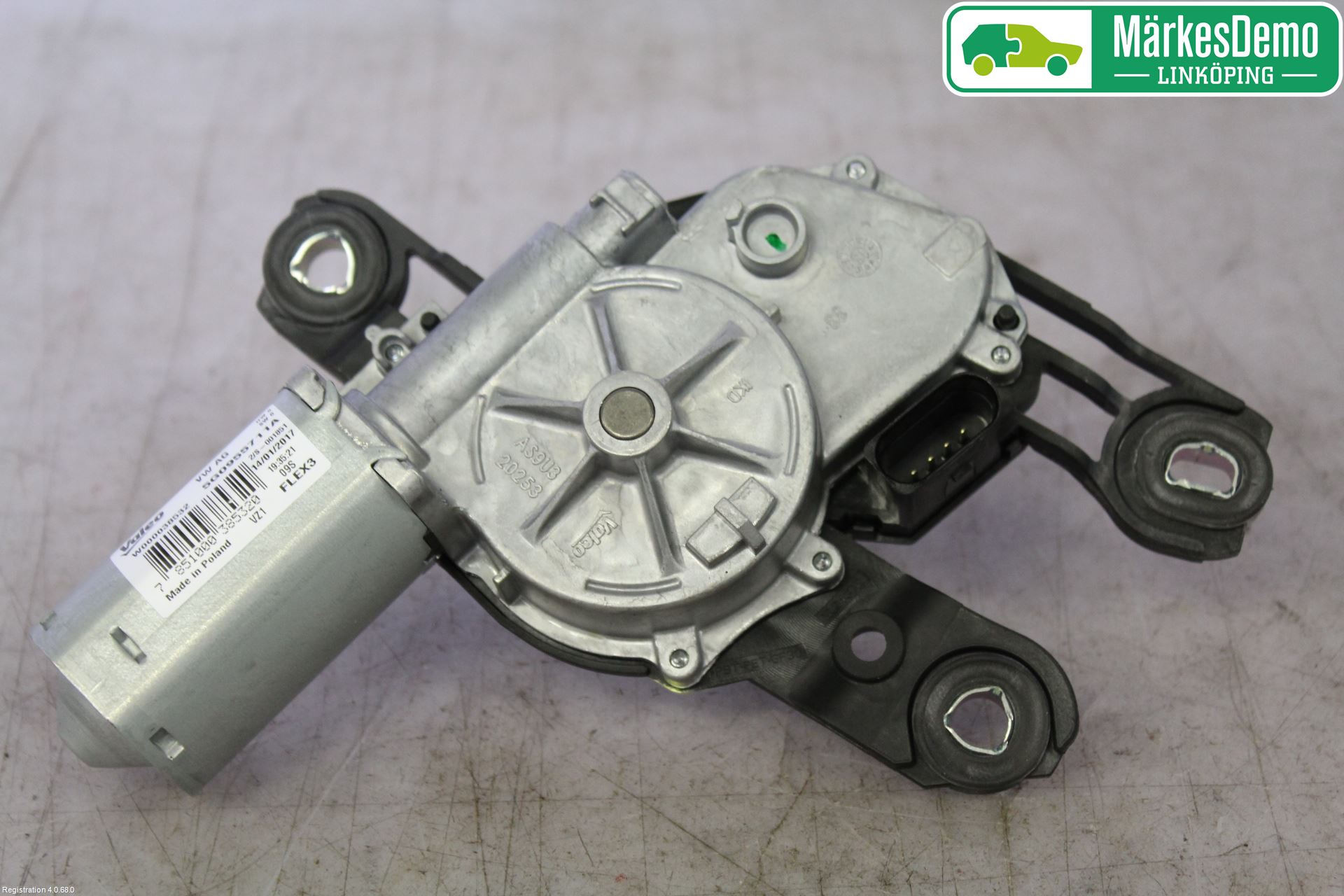 Volkswagen VW GOLF / E-GOLF VII 13-20 Viskermotor Bakluke